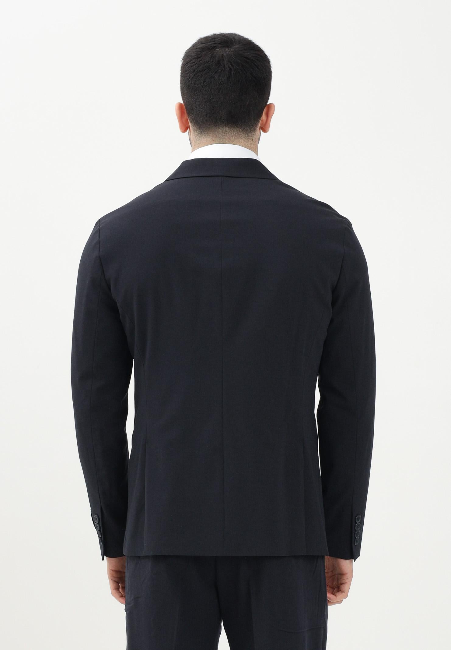 ARMANI EXCHANGE Giacca monopetto blu da uomo XM000345AF10897 UB101 ARMANI EXCHANGE