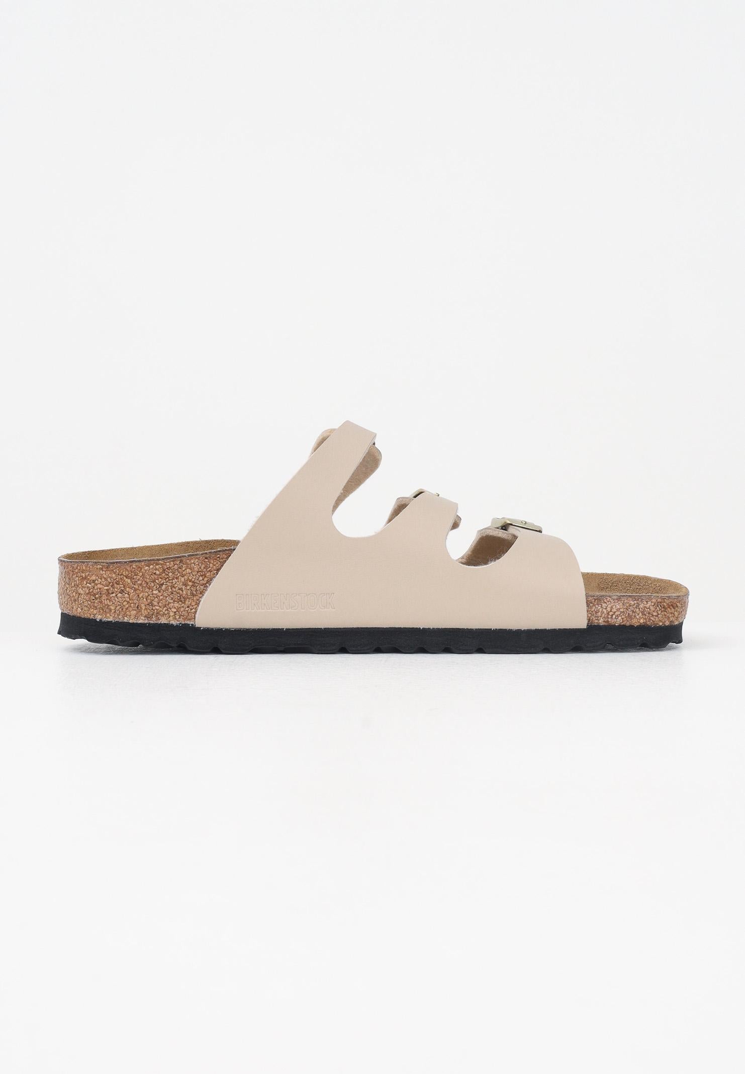 BIRKENSTOCK Ciabatte Florida beige da donna 1029265 . BIRKENSTOCK