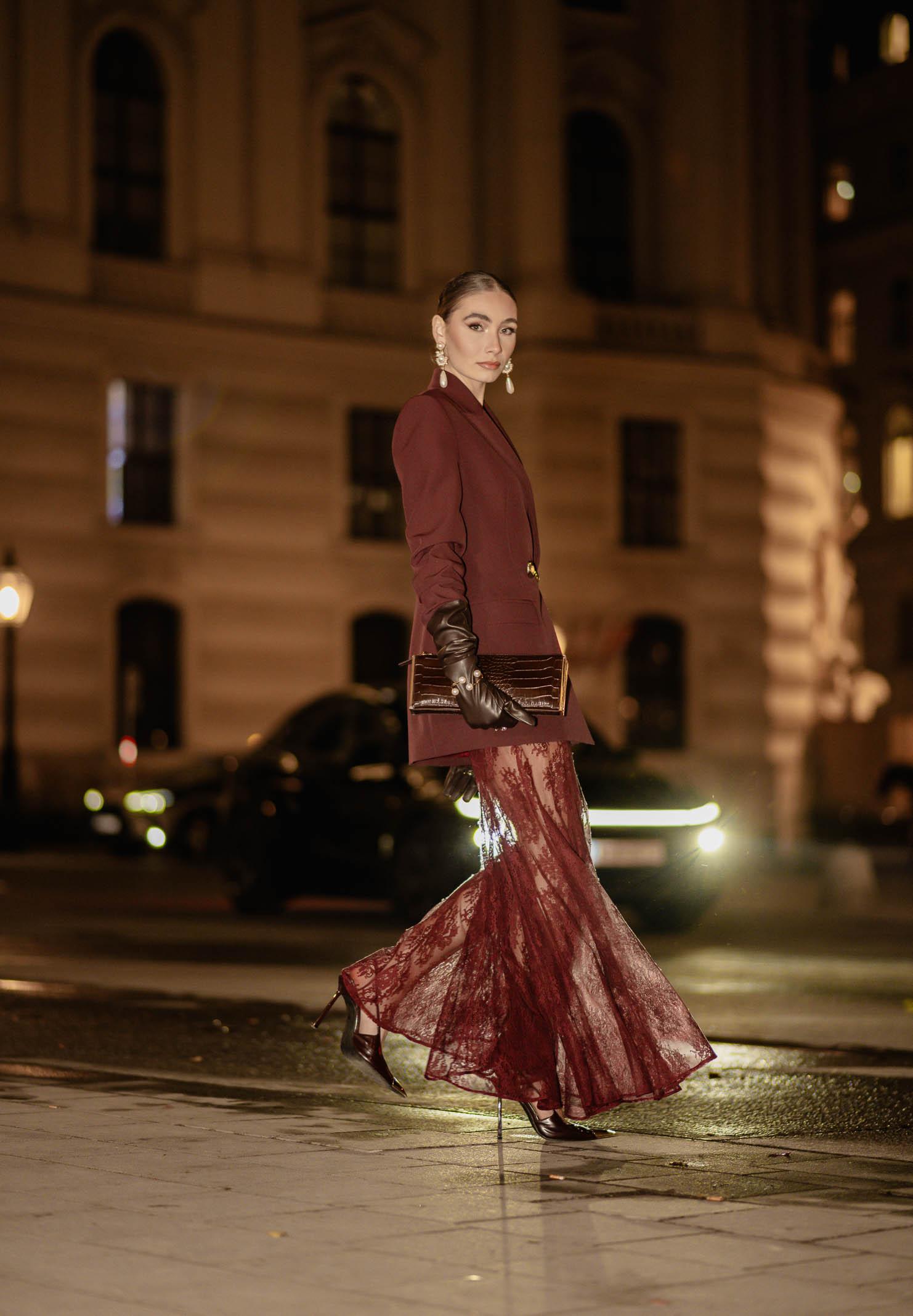 SANTAS Giacca NUIT bordeaux da donna PV2621 BO SANTAS