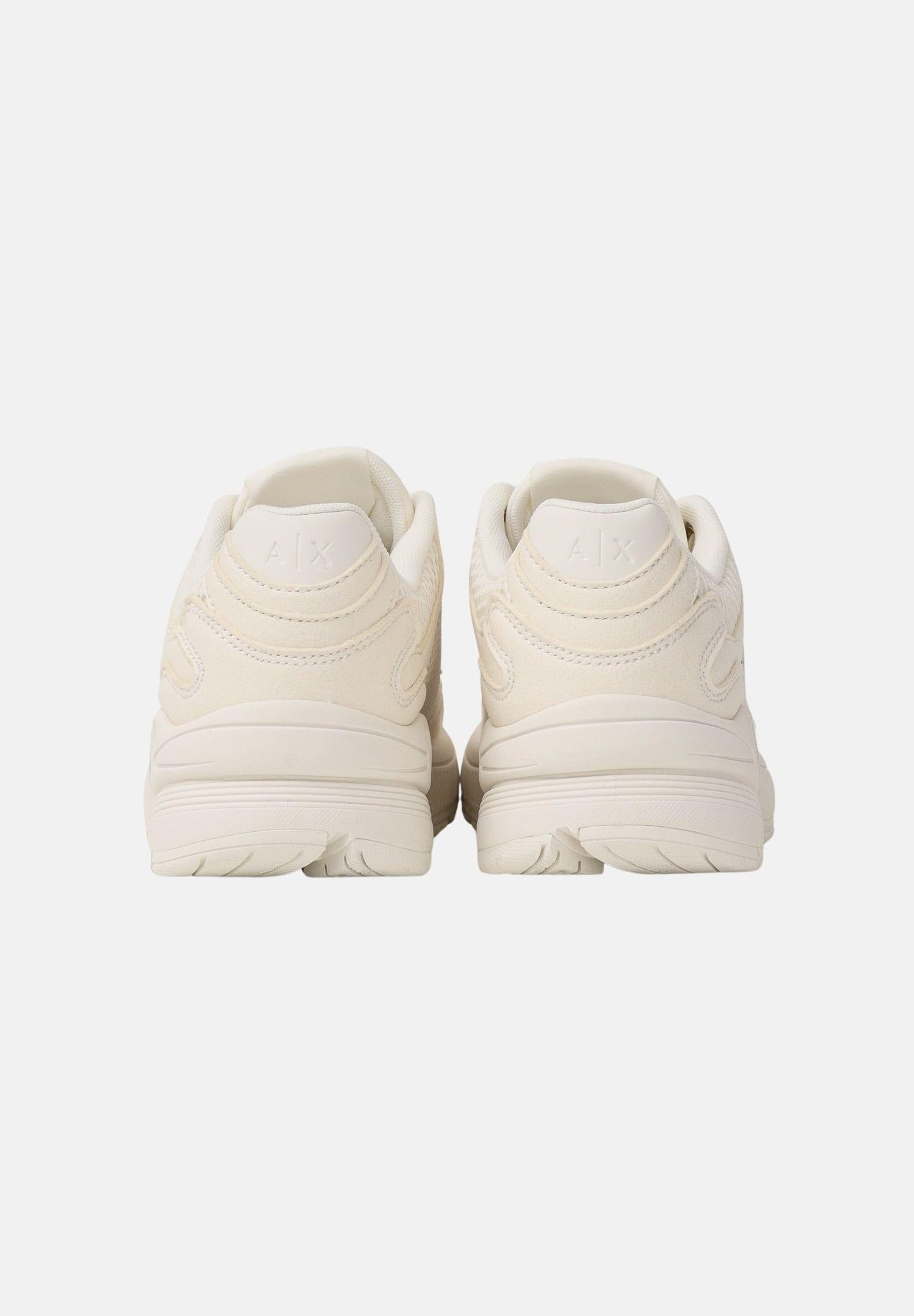 ARMANI EXCHANGE Sneakers panna da donna con logo XW002153AF22757 MZ128 ARMANI EXCHANGE