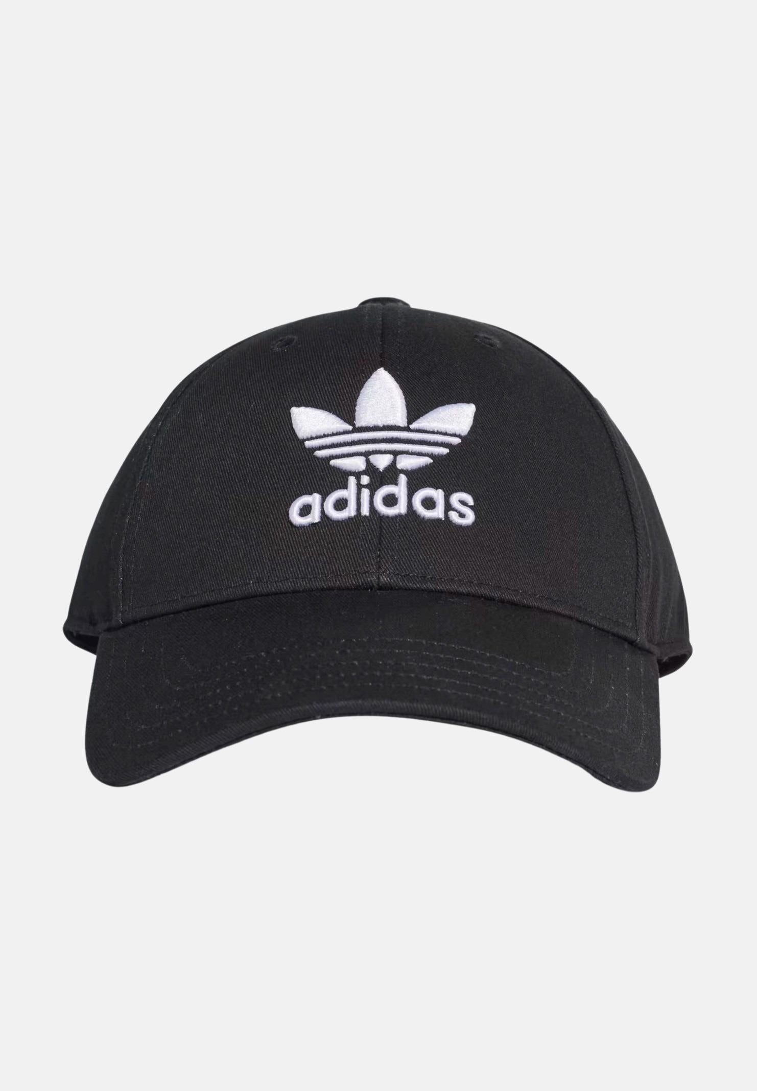 ADIDAS ORIGINALS Cappello con visiera Trefoil Baseball nero per uomo e donna EC3603 . ADIDAS ORIGINALS