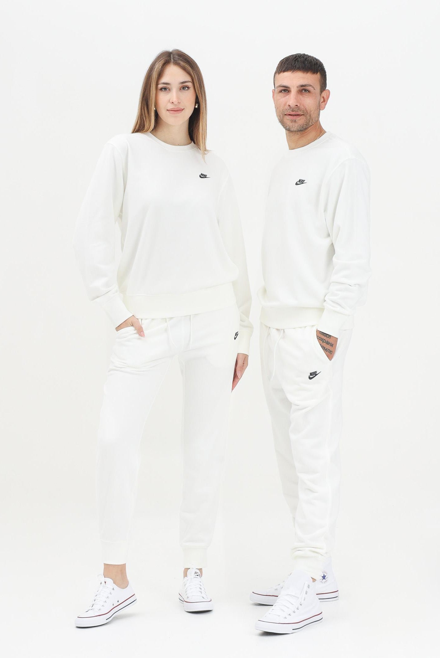 NIKE Pantalone sportivo Nike Club bianco per uomo e donna FN3801 133 NIKE