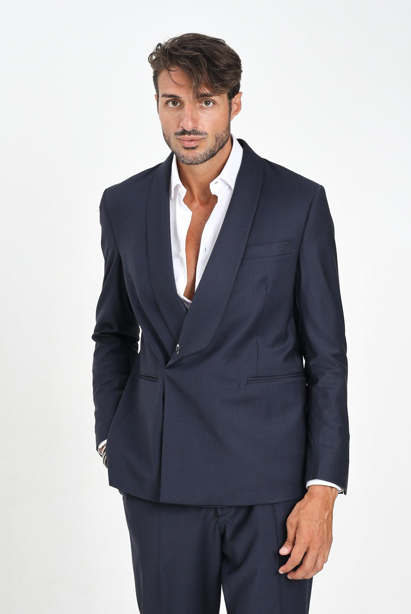I'M BRIAN Giacca doppiopetto blu da uomo GIA3458 005 I'M BRIAN