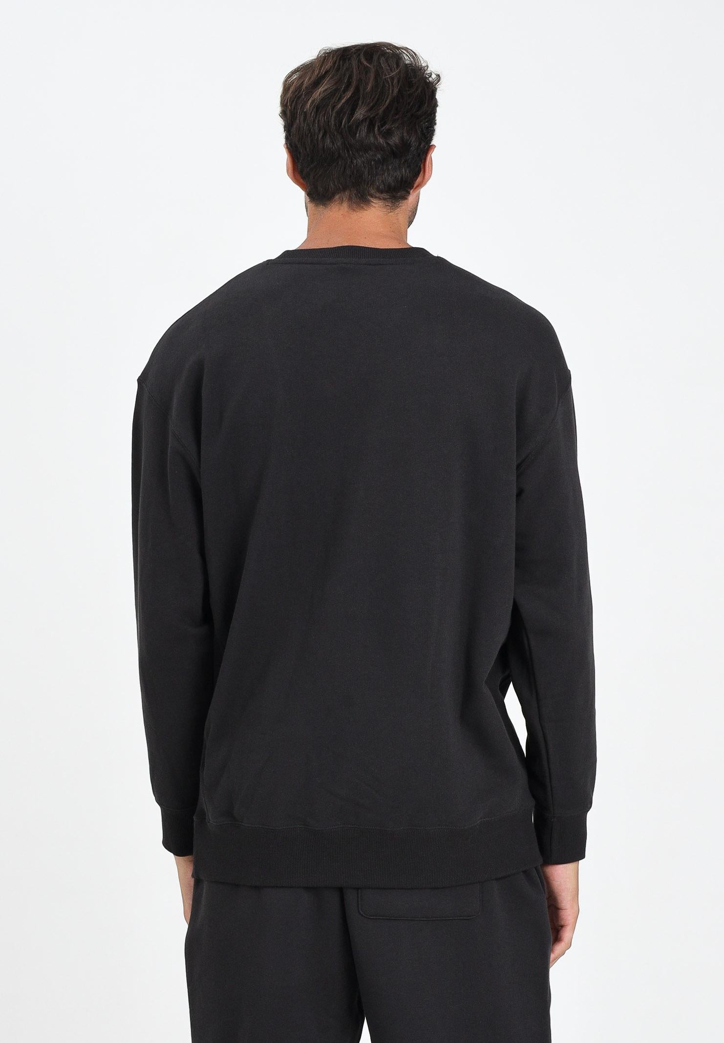 PUMA Felpa girocollo WARDROBE ESS nera da uomo 629650 01 PUMA