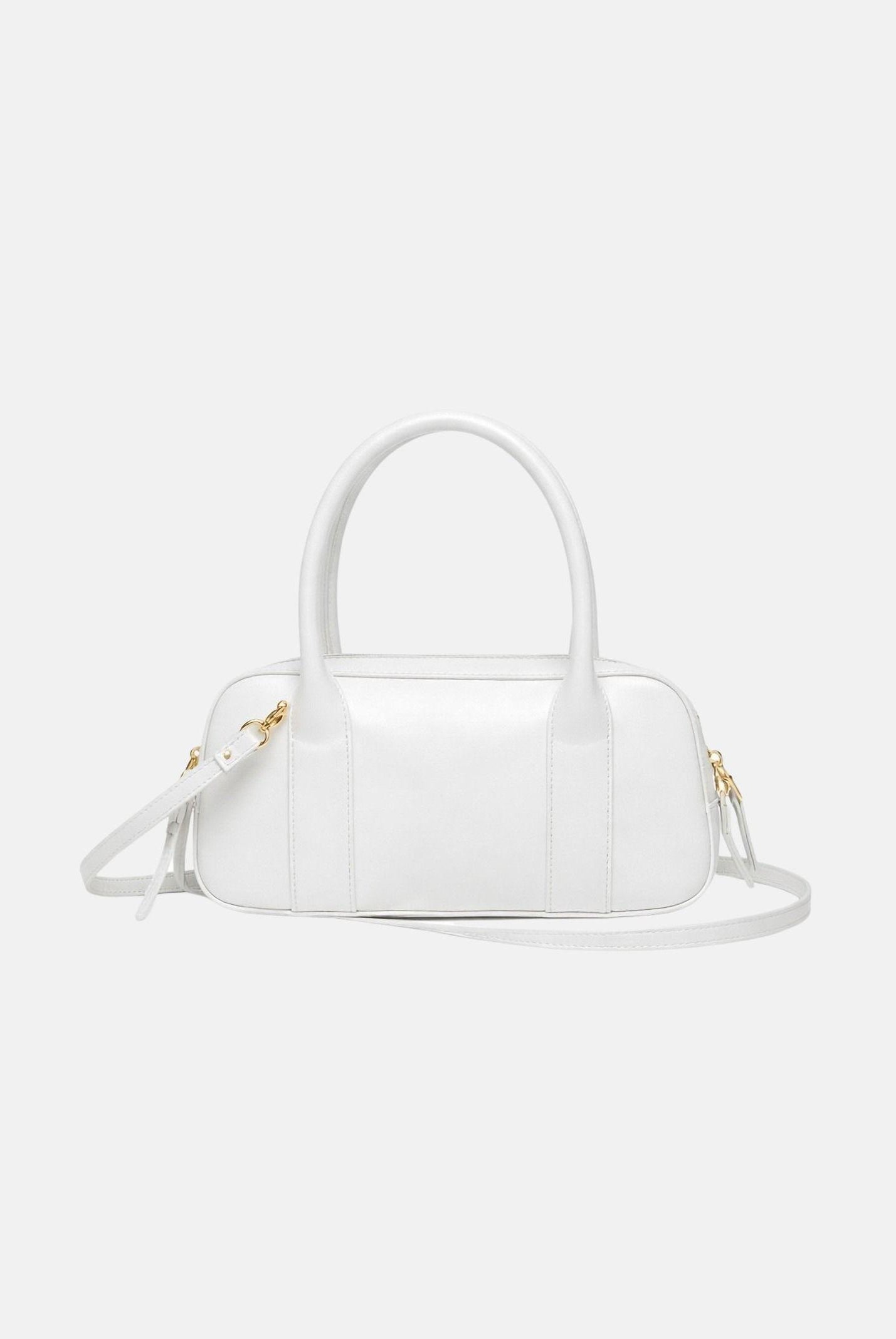 N21 Borsa a spalla bianca da donna con forma strutturata N210D1N0246 0N100 N21