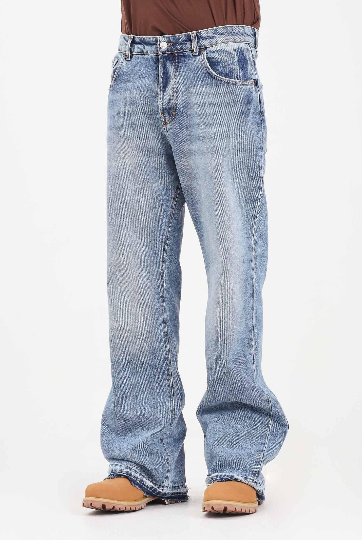 I'M BRIAN Jeans in denim chiaro da uomo FLARE L2225 I'M BRIAN