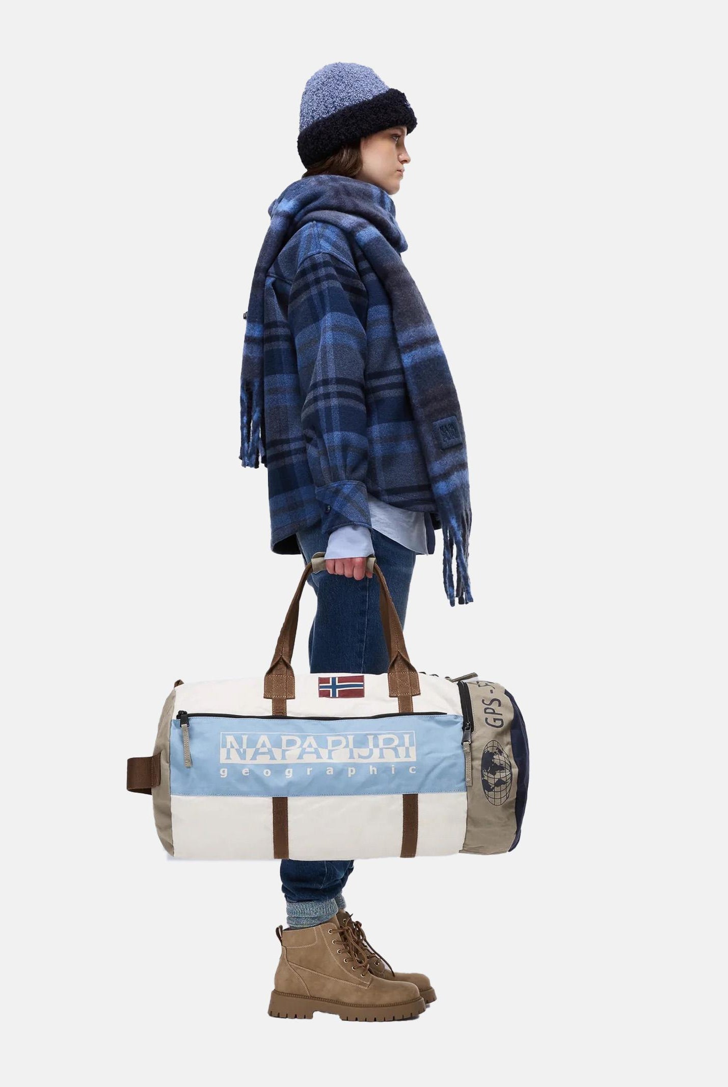 NAPAPIJRI Borsone Equator - 61,44 Lt panna per uomo e donna NP0A891TMQW1 NAPAPIJRI