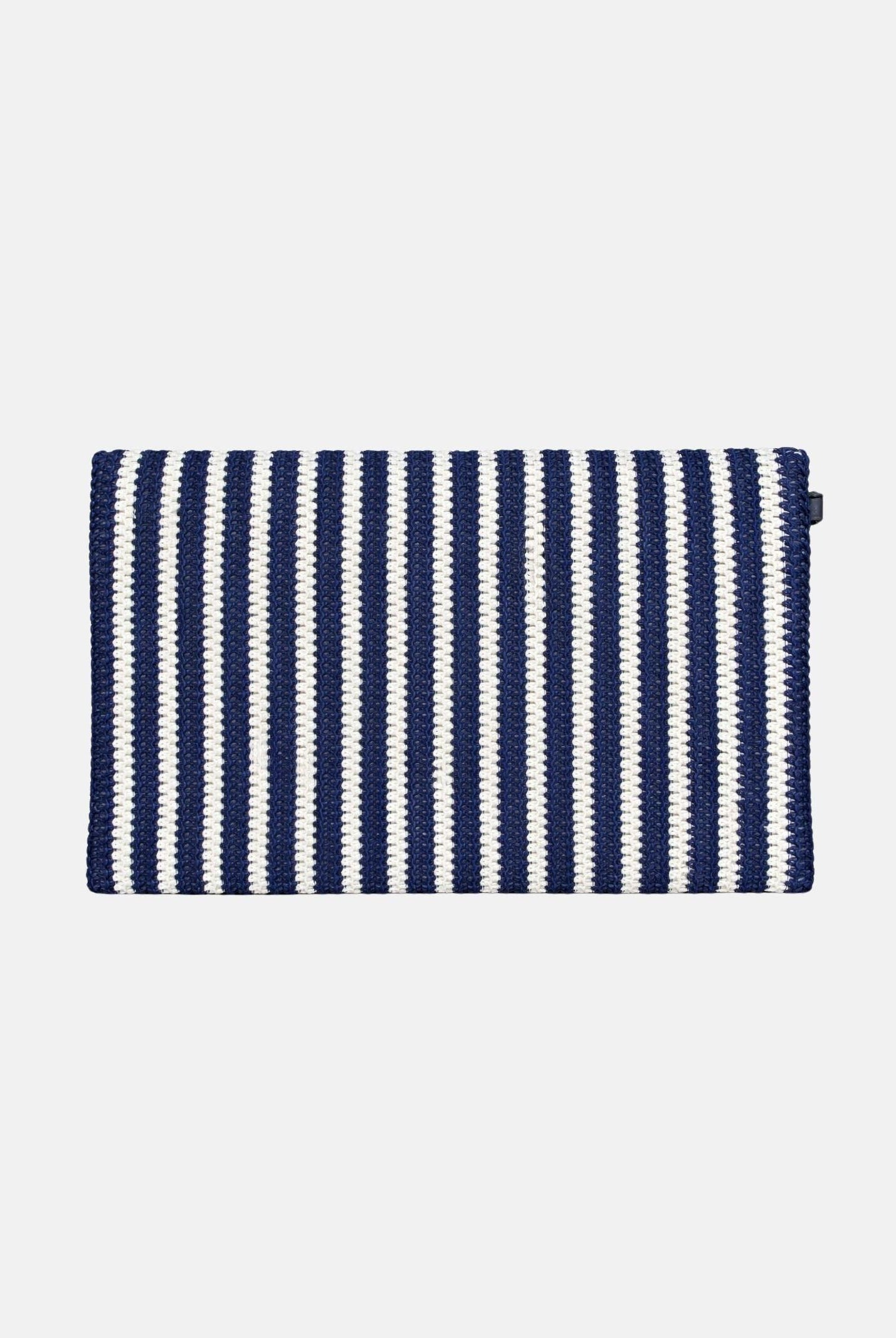 MARC ELLIS Pochette Buby Eivissa C blu e bianca da donna BUBY-EIVISSA-C BLWH MARC ELLIS
