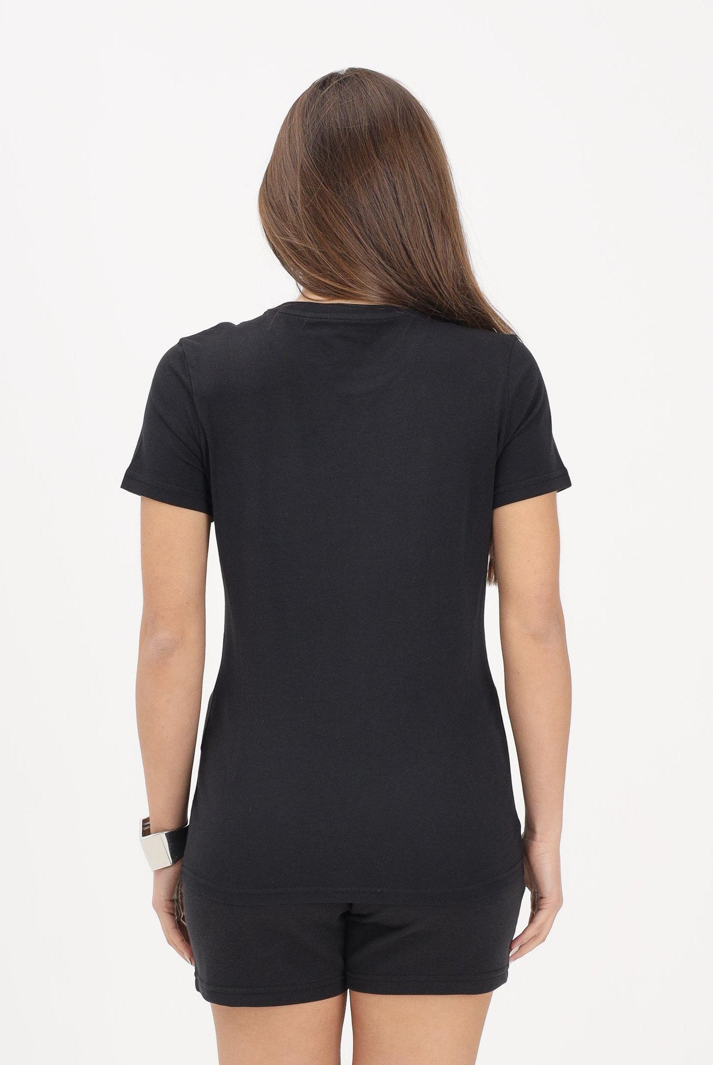 PUMA T-shirt a manica corta ESS Rhinestone nera da donna 693519 01 PUMA