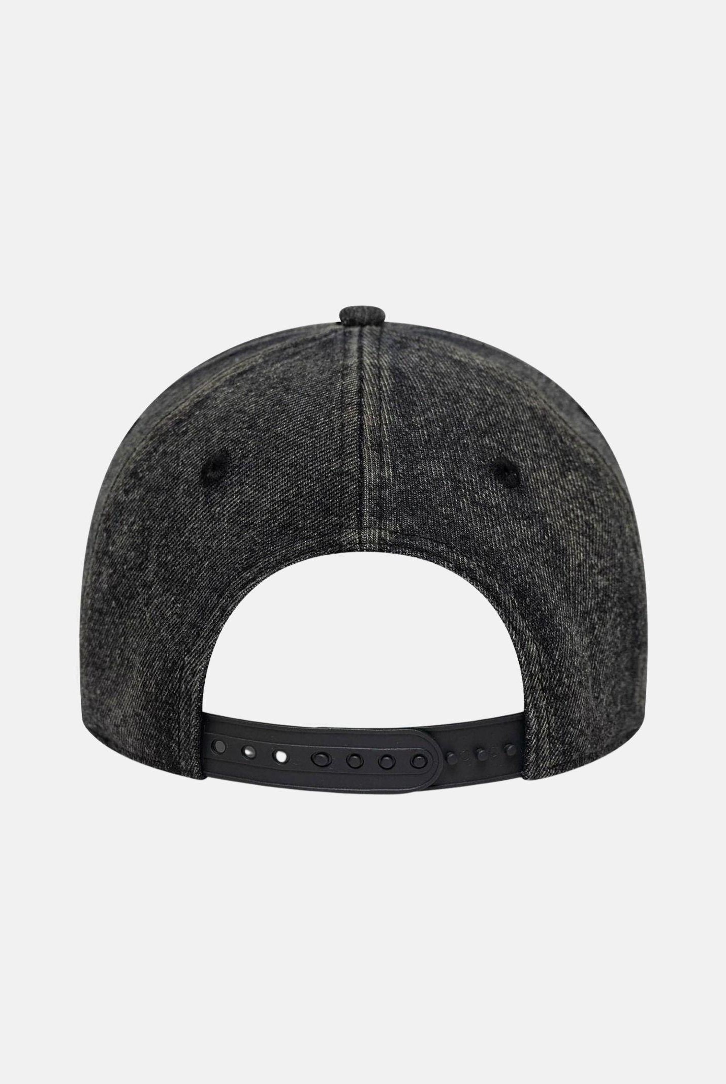 NEW ERA Cappello con visiera 9FORTY E-Frame New York Yankees MLB in denim nero per uomo e donna 60771822 . NEW ERA