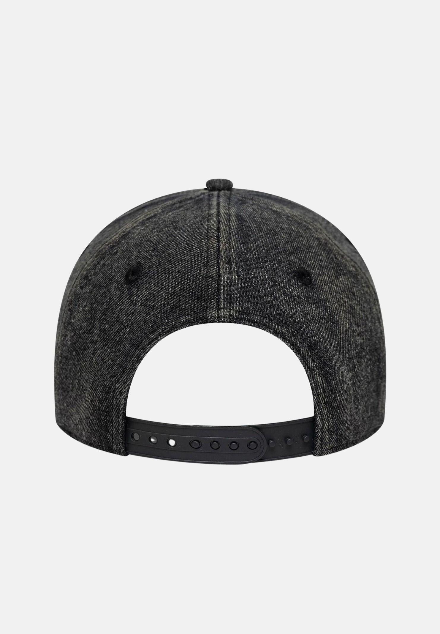 NEW ERA Cappello con visiera 9FORTY E-Frame New York Yankees MLB in denim nero per uomo e donna 60771822 . NEW ERA