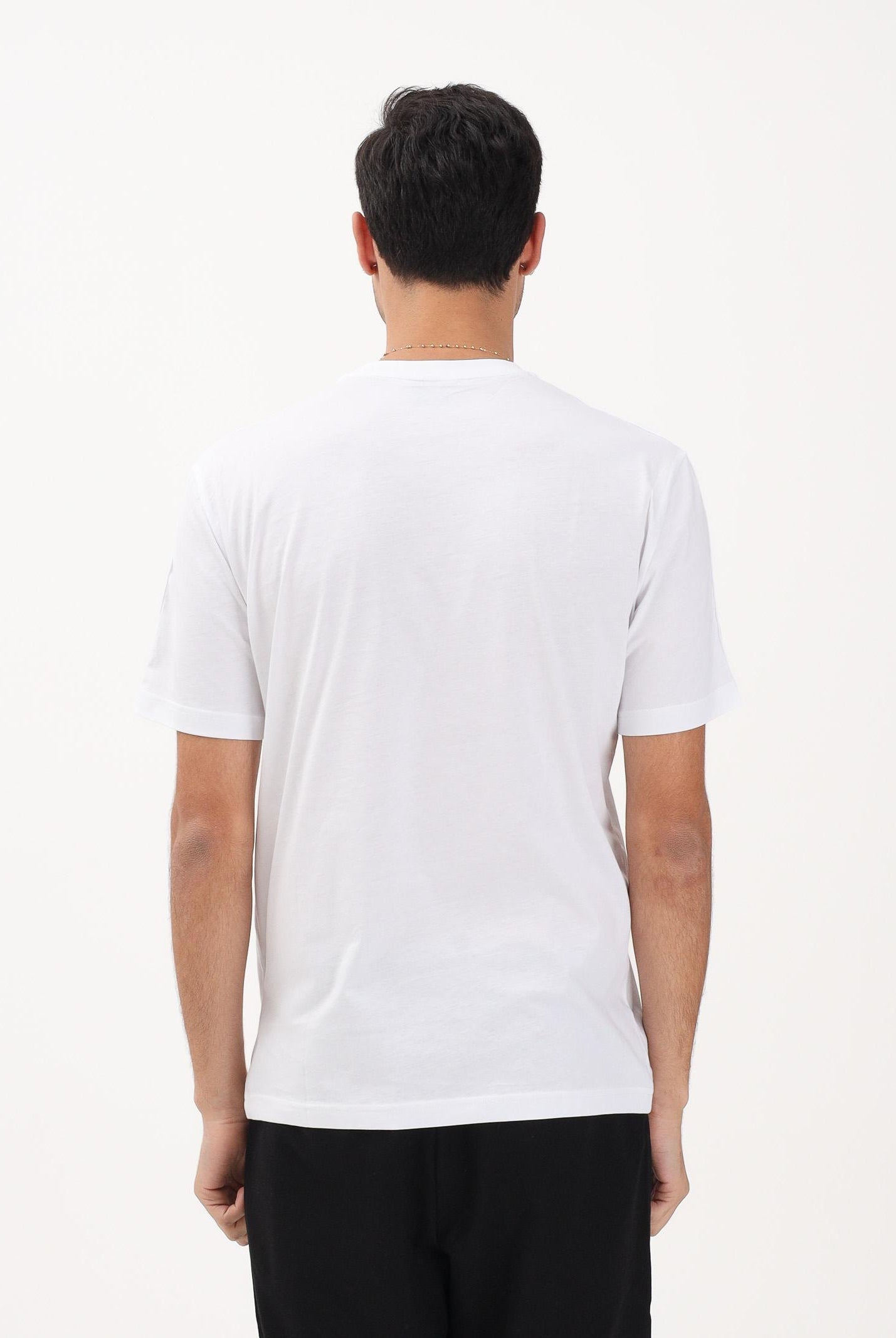 EA7 T-shirt a manica corta bianca da uomo con logo 7M001476AF10375 U0002 EA7