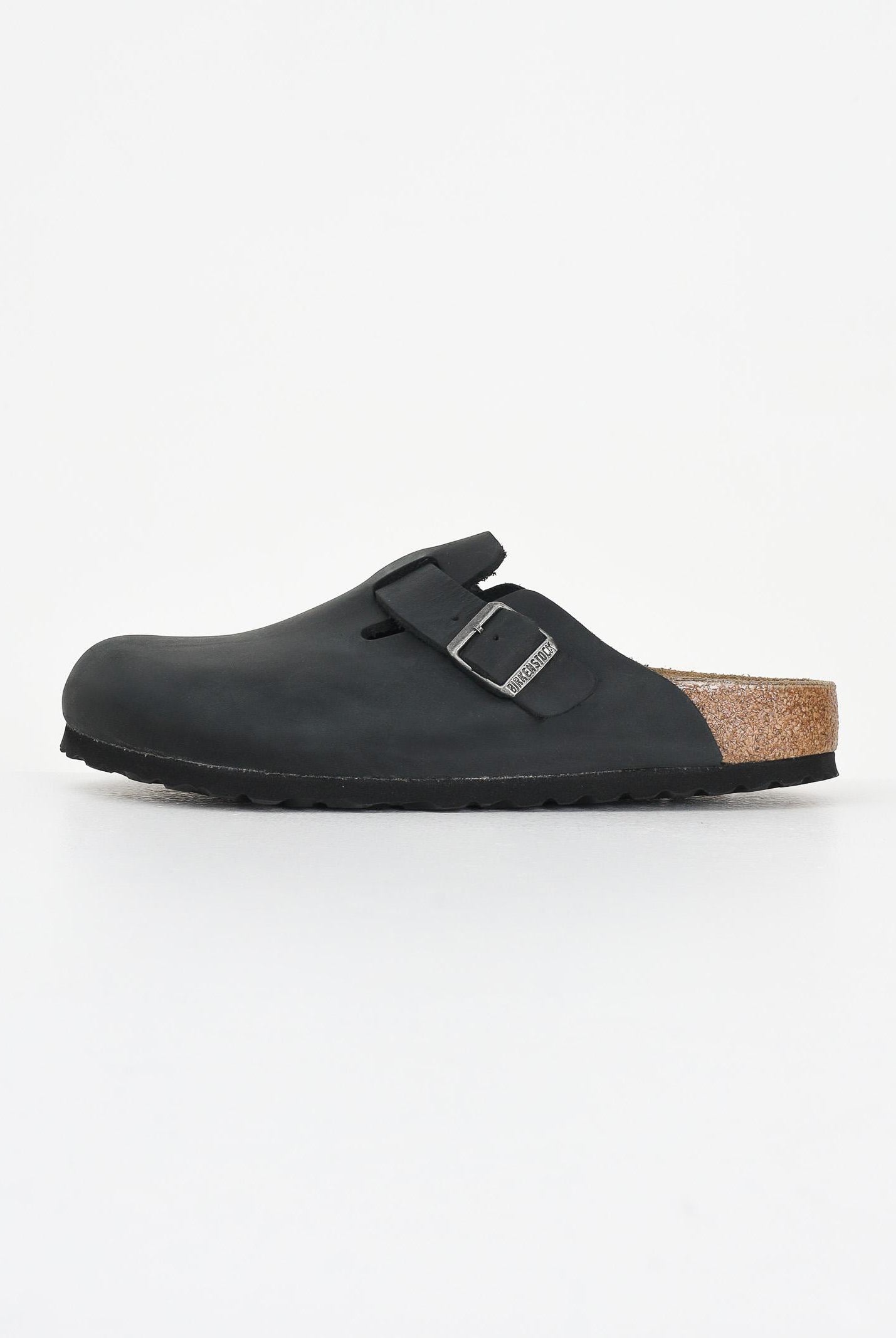 BIRKENSTOCK Ciabatte Boston nere per uomo e donna 059463 . BIRKENSTOCK