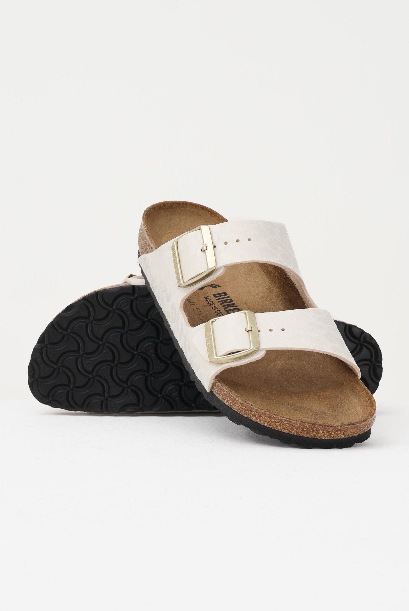 BIRKENSTOCK Ciabatte Arizona panna da donna 1030564 . BIRKENSTOCK