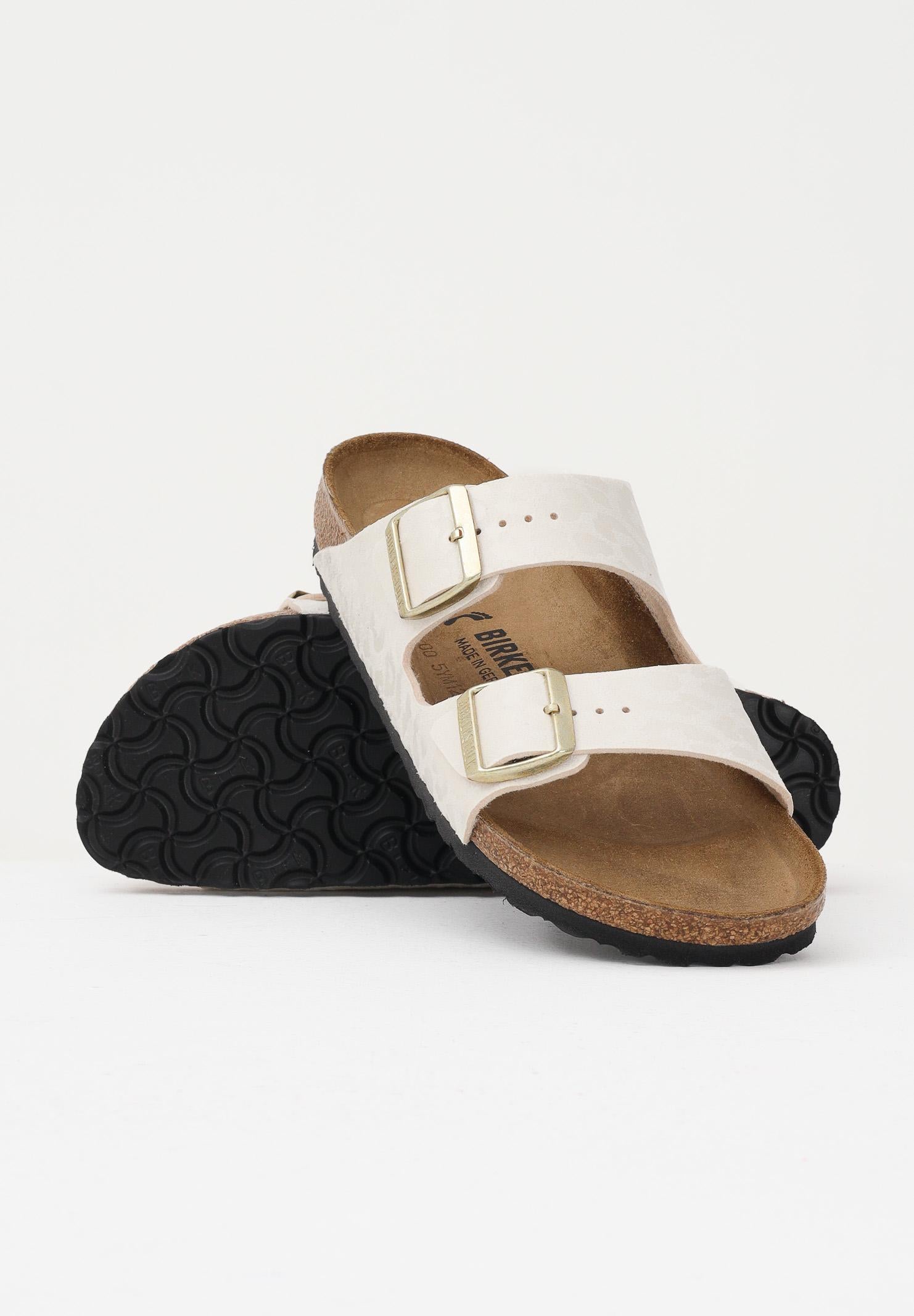 BIRKENSTOCK Ciabatte Arizona panna da donna 1030564 . BIRKENSTOCK
