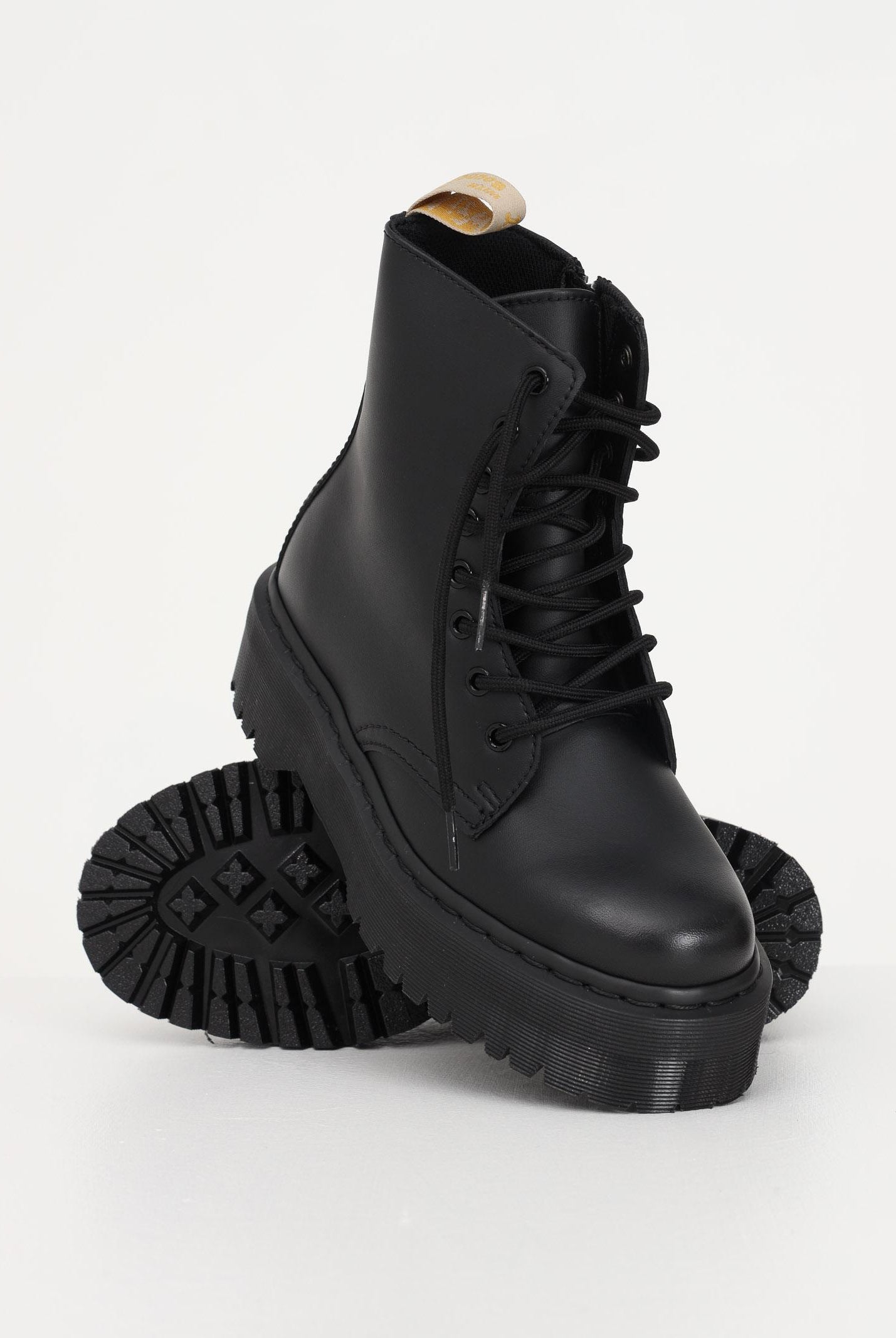 DR.MARTENS Anfibi platform Jadon II Mono vegan neri da donna 25310001 DR.MARTENS