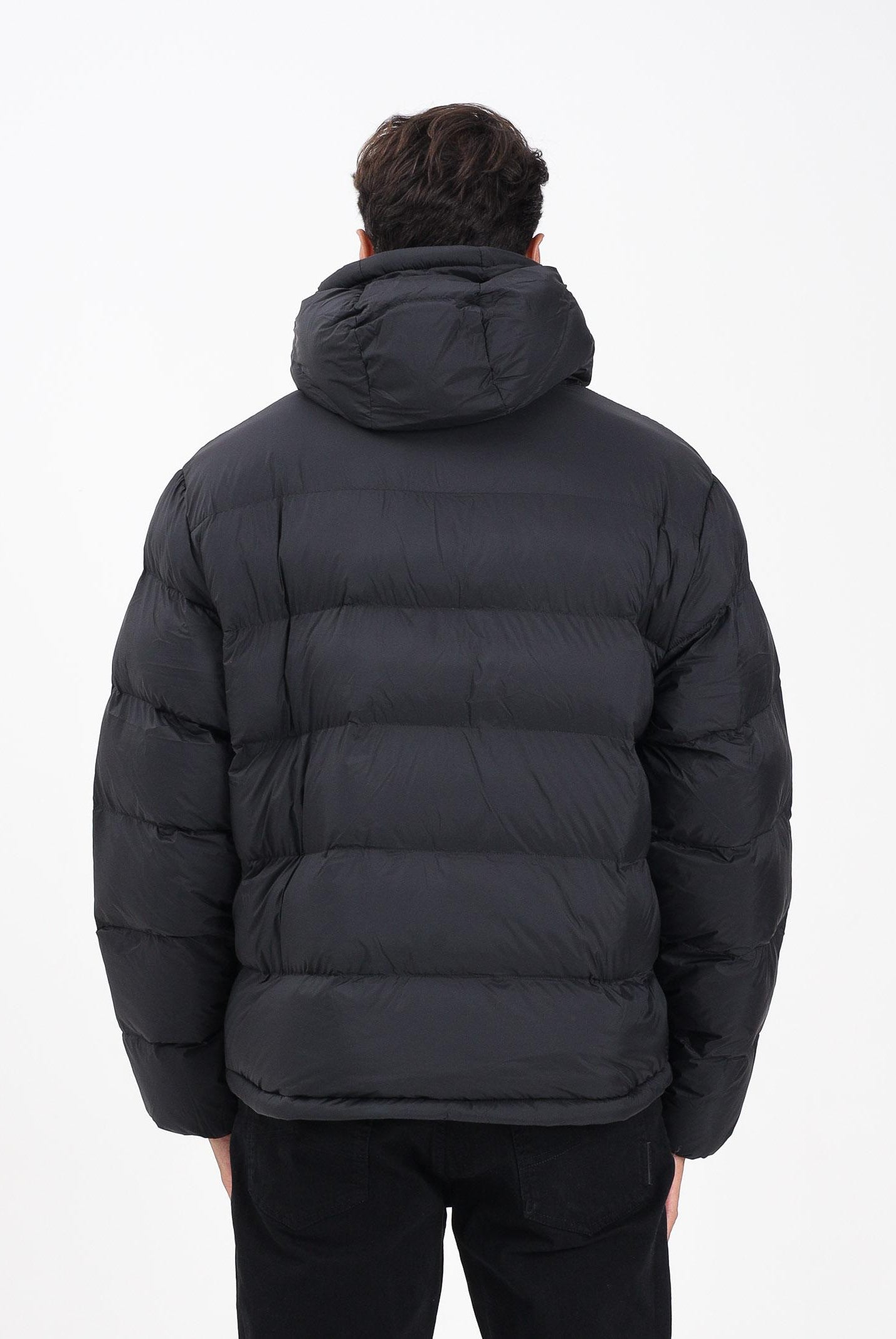 CALVIN KLEIN JEANS Piumino nero da uomo con logo LV04RD528GUB1  CALVIN KLEIN JEANS