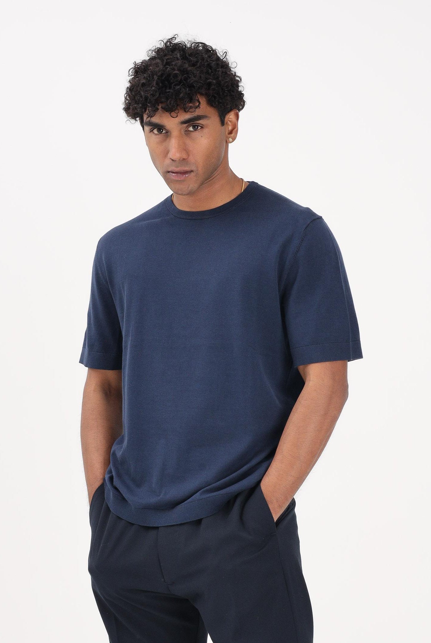 SELECTED HOMME Maglia a manica corta blu da uomo 16099828 NABL SELECTED HOMME