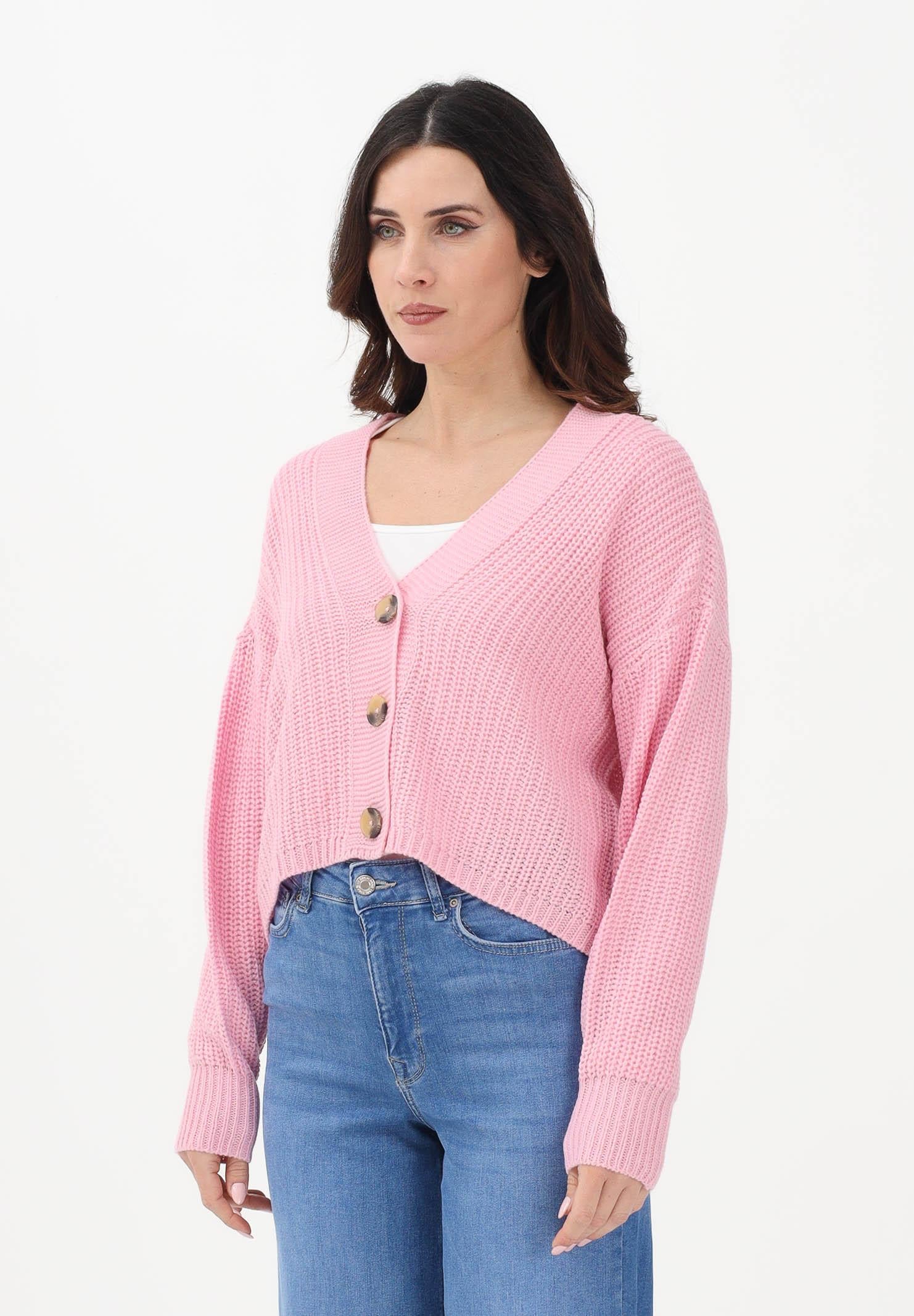 ONLY Cardigan corto rosa da donna 15211521 PRPI ONLY