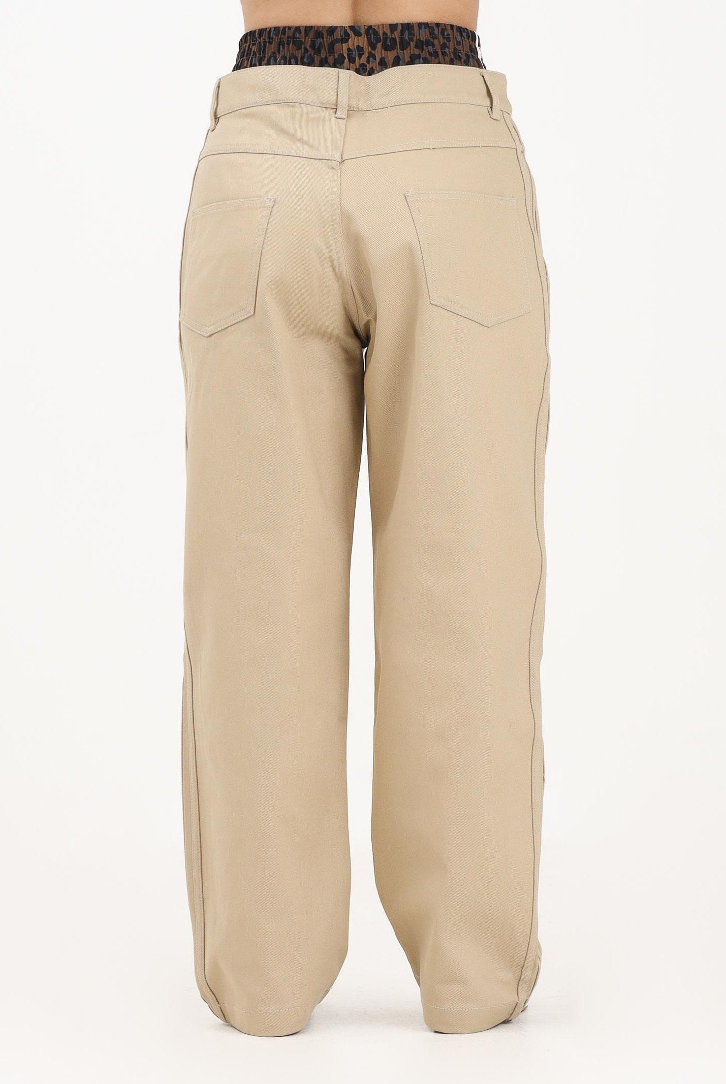 ADIDAS ORIGINALS Jeans Firebird Utility in denim beige da donna JX8760 . ADIDAS ORIGINALS