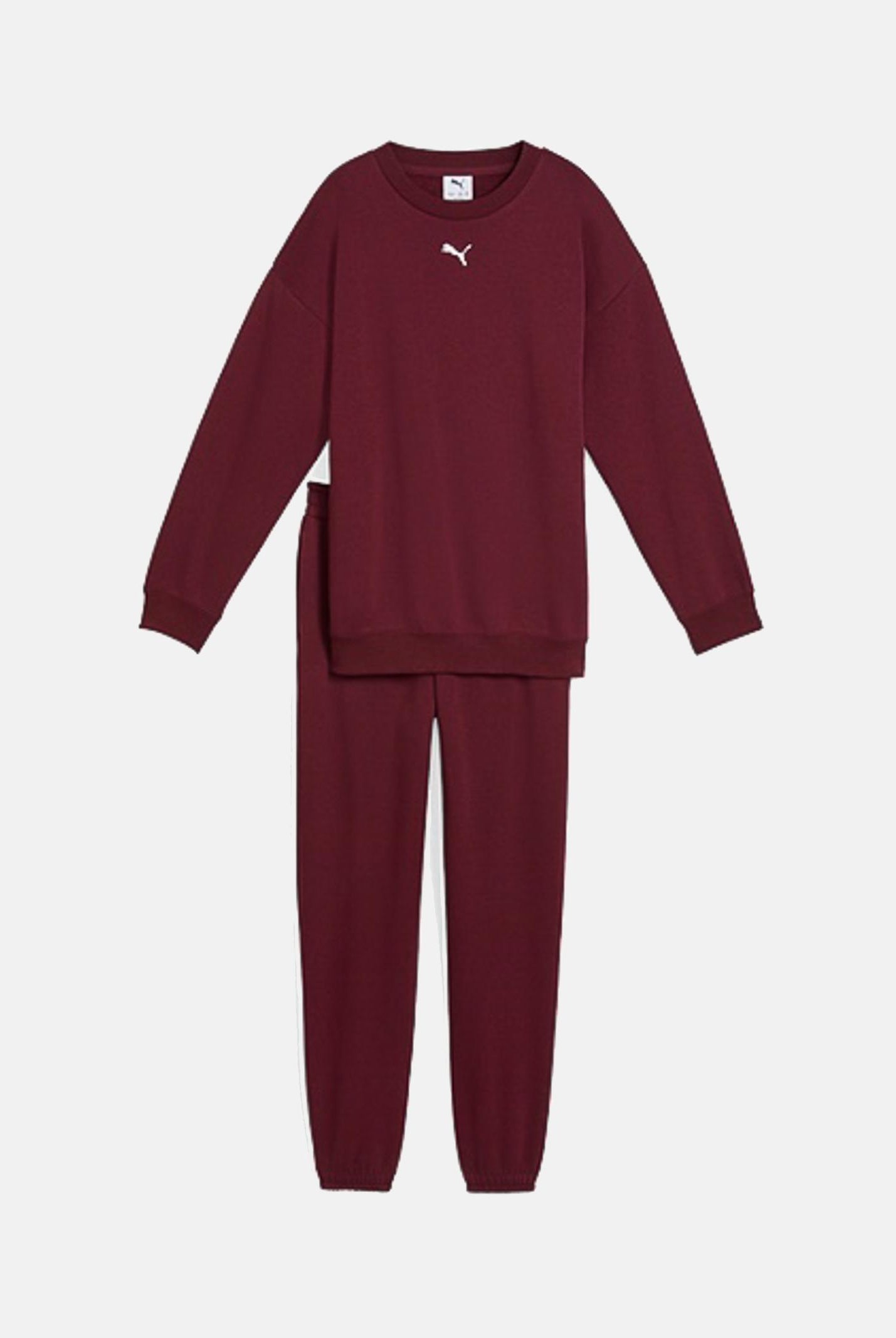 PUMA Tuta Oversized bordeaux per bambino e bambina 689727 96 PUMA