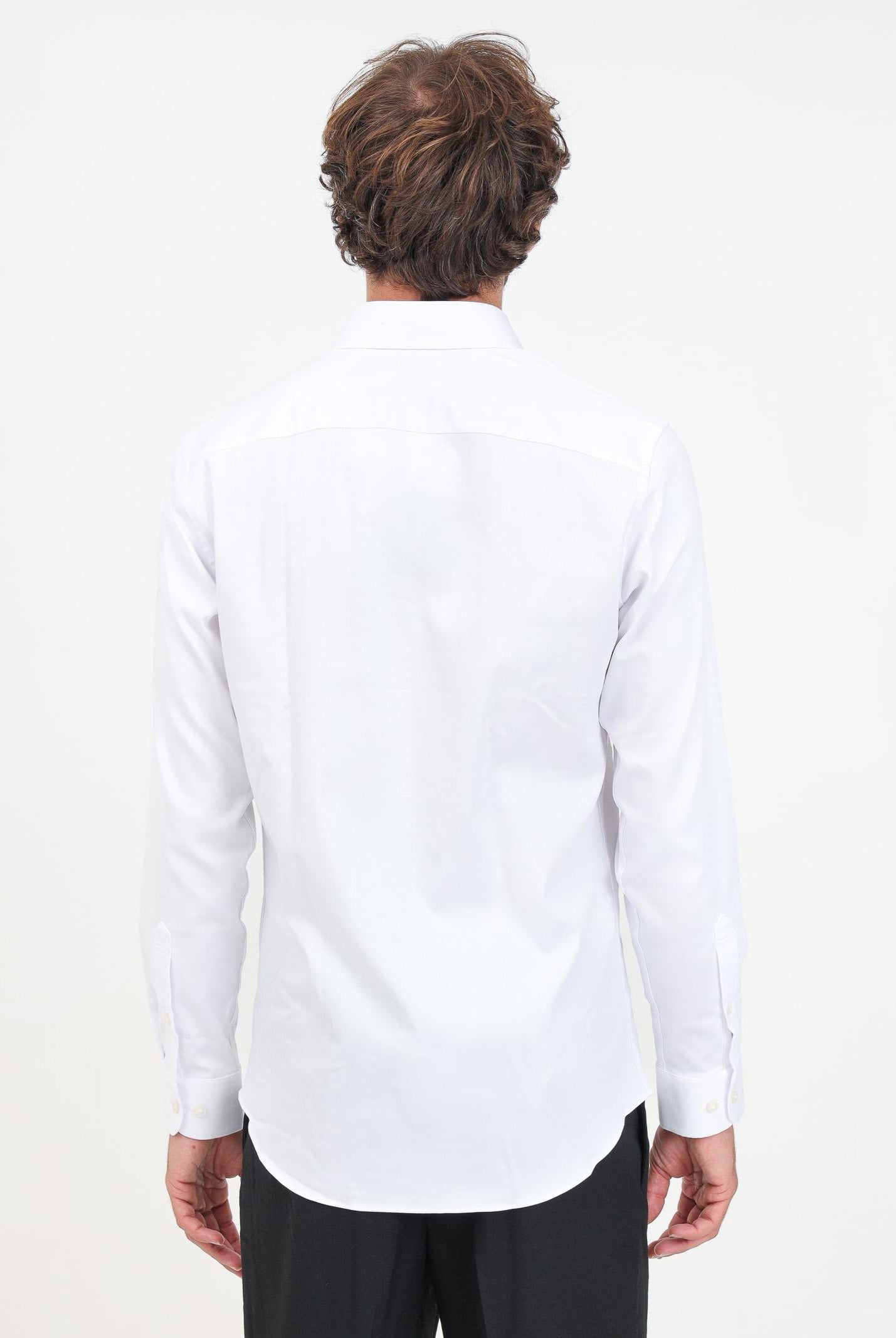 SELECTED HOMME Camicia a manica lunga bianca da uomo 16080200 BRIGHT WHITE SELECTED HOMME