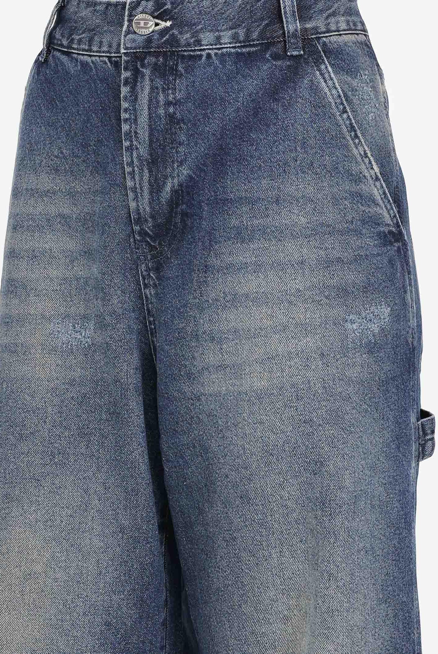 DIESEL Jeans D-Argjx Work in denim blu per donna, ragazzi e bambini J02349KXBQC K01 DIESEL