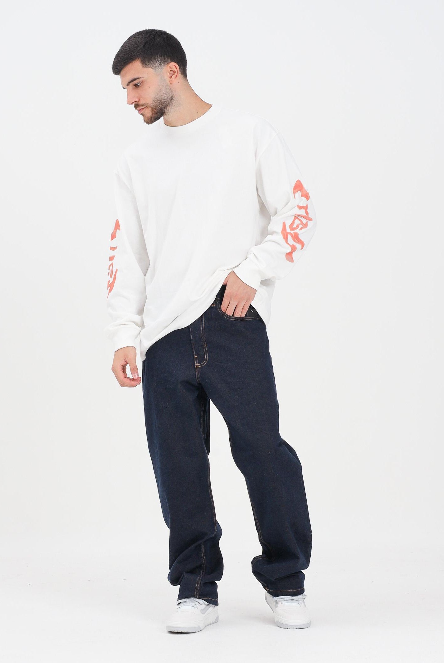 VANS Jeans Check-5 Loose in denim blu da uomo VN000PH6DRR1 VANS