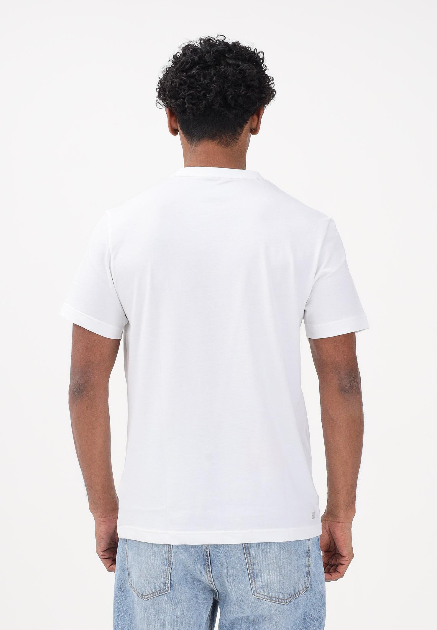 LACOSTE T-shirt a manica corta bianca da uomo con stampa TH1773 001 LACOSTE