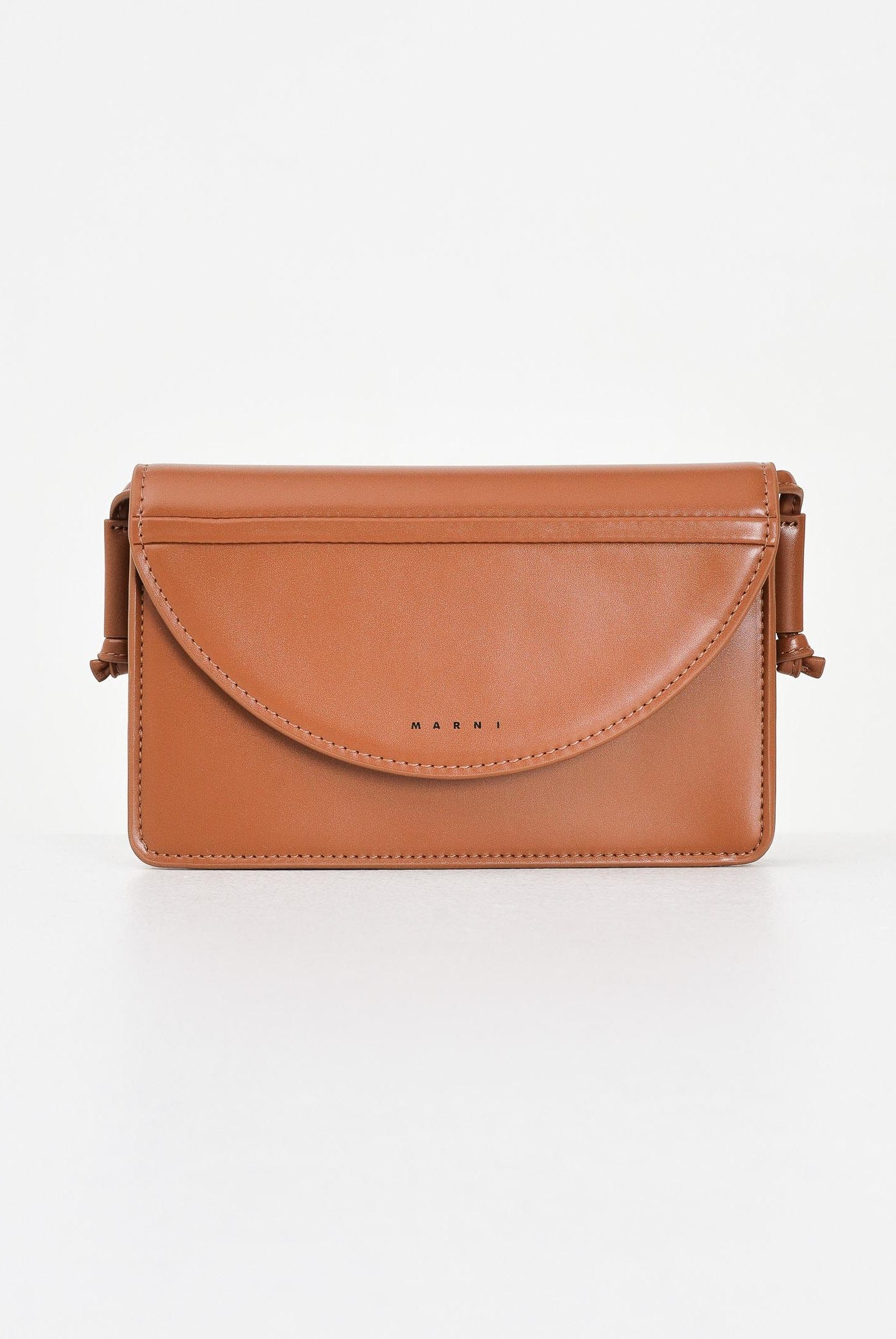 MARNI Borsa a tracolla marrone da donna con logo M01256M00TK 0M715 MARNI