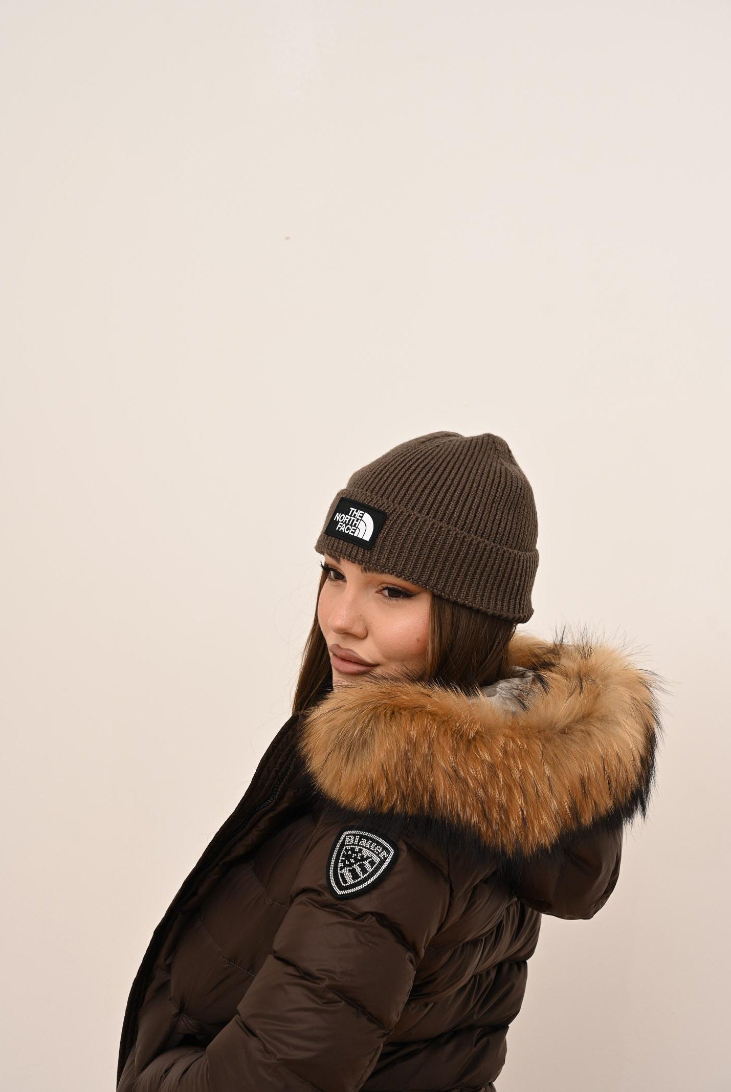 BLAUER Piumino ARCADIA marrone da donna 25WBLDC03099-A06047 365EI BLAUER