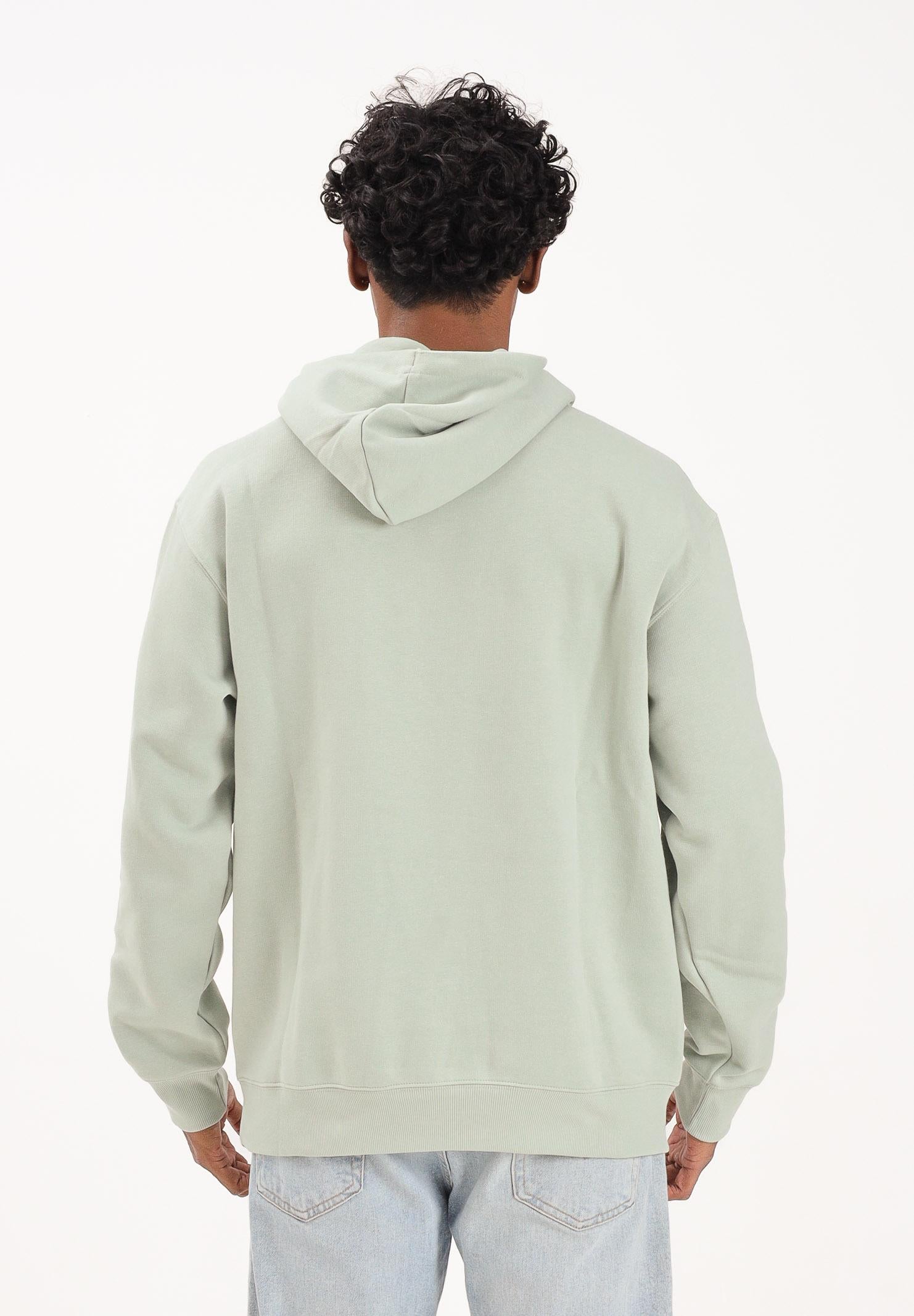 NEW BALANCE Felpa con cappuccio Essentials verde salvia da uomo MT41511GAS NEW BALANCE