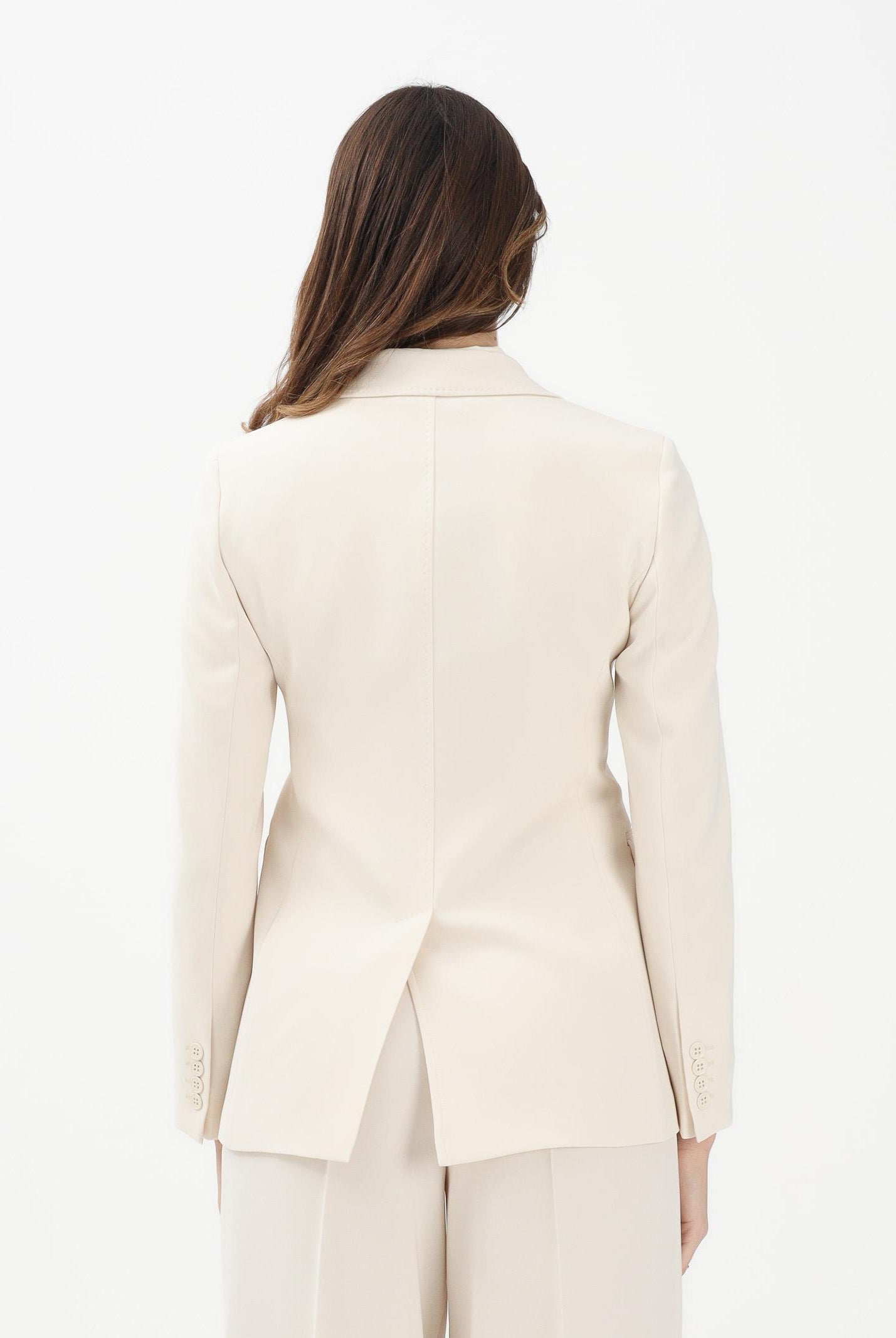 MAX MARA Giacca monopetto Linz panna da donna 2616041055600 060 MAX MARA