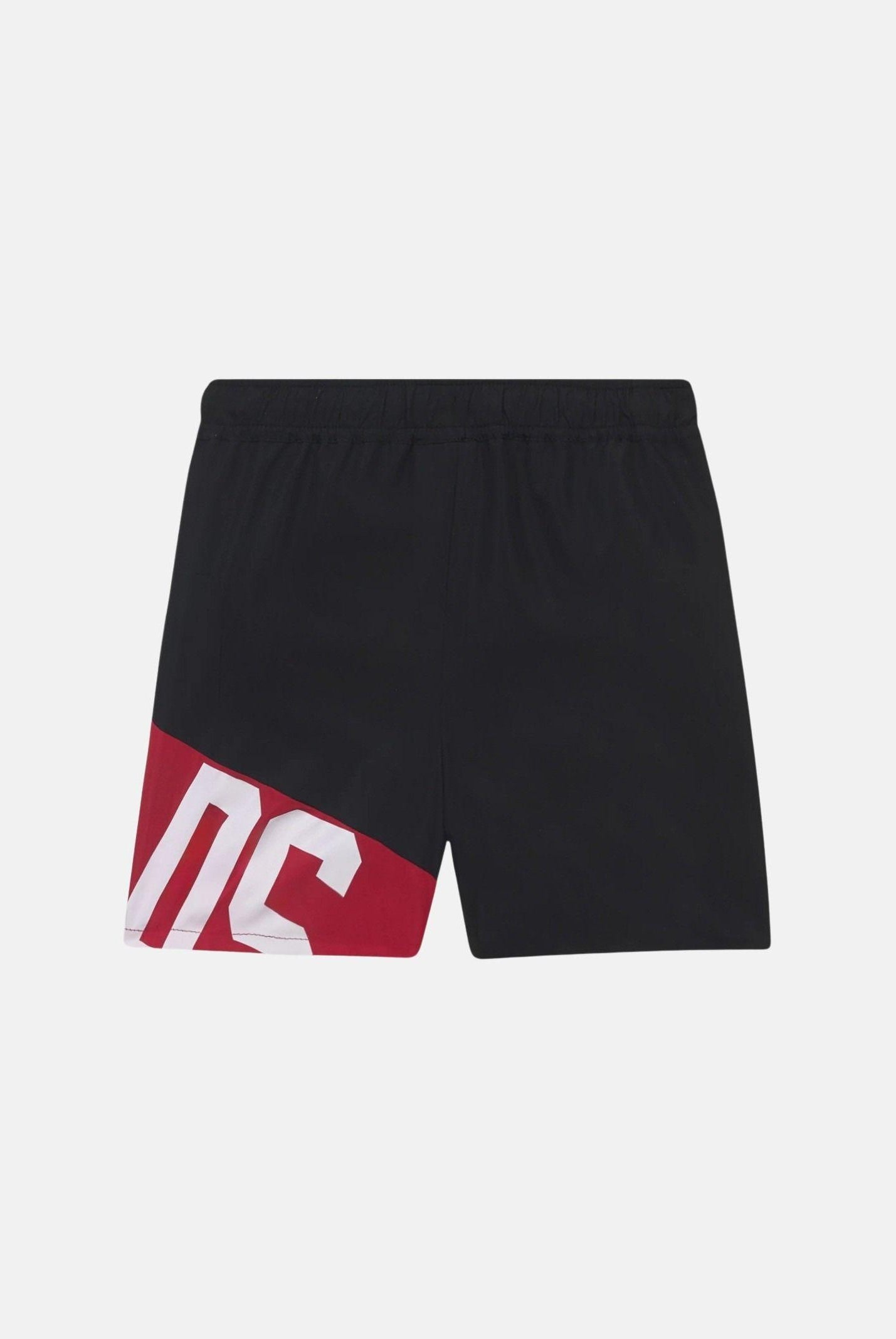 GCDS Shorts mare nero da bambino con stampa C1BJQS524T016 999R GCDS