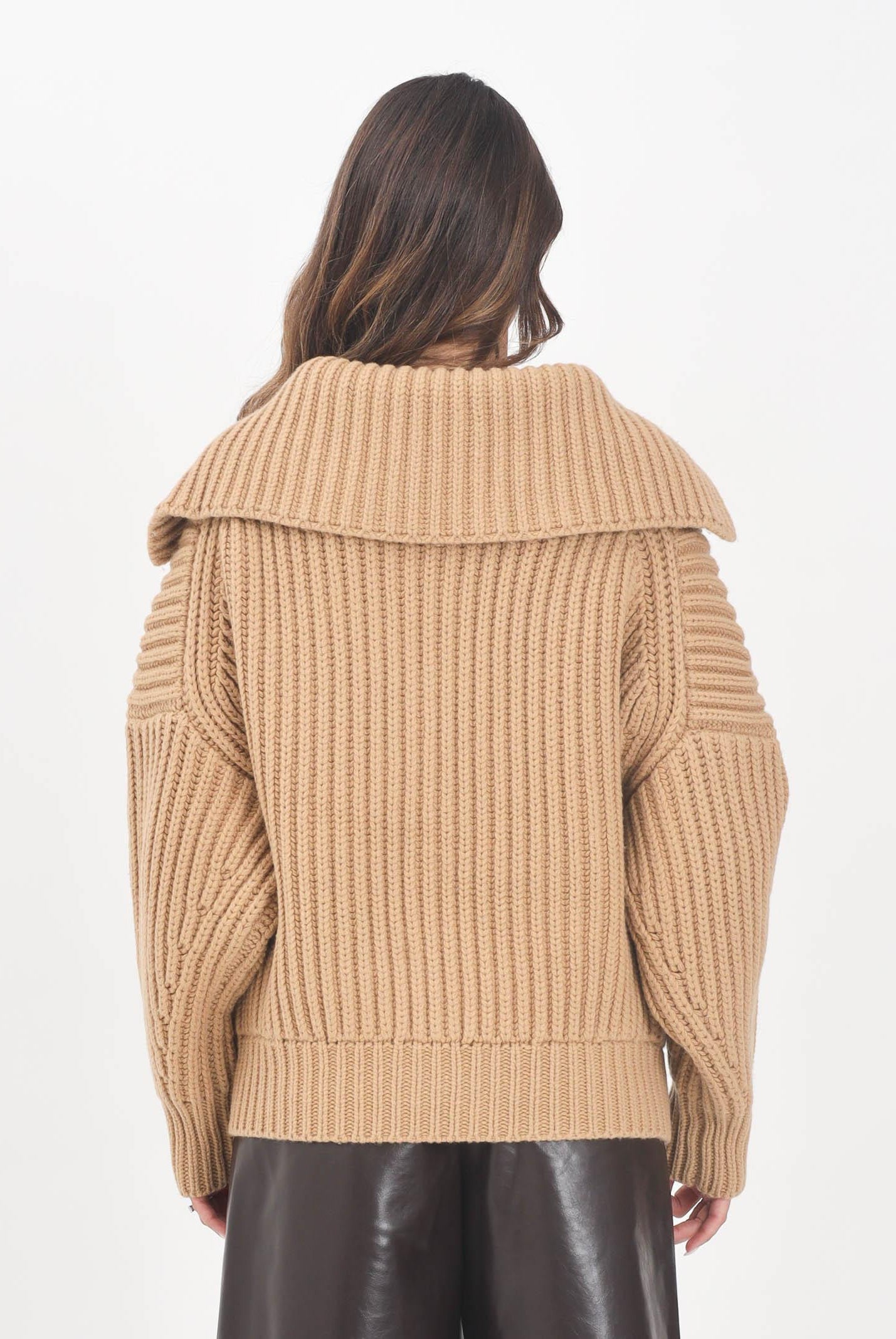 PINKO Cardigan corto beige da donna 105637A2TQ C65 PINKO