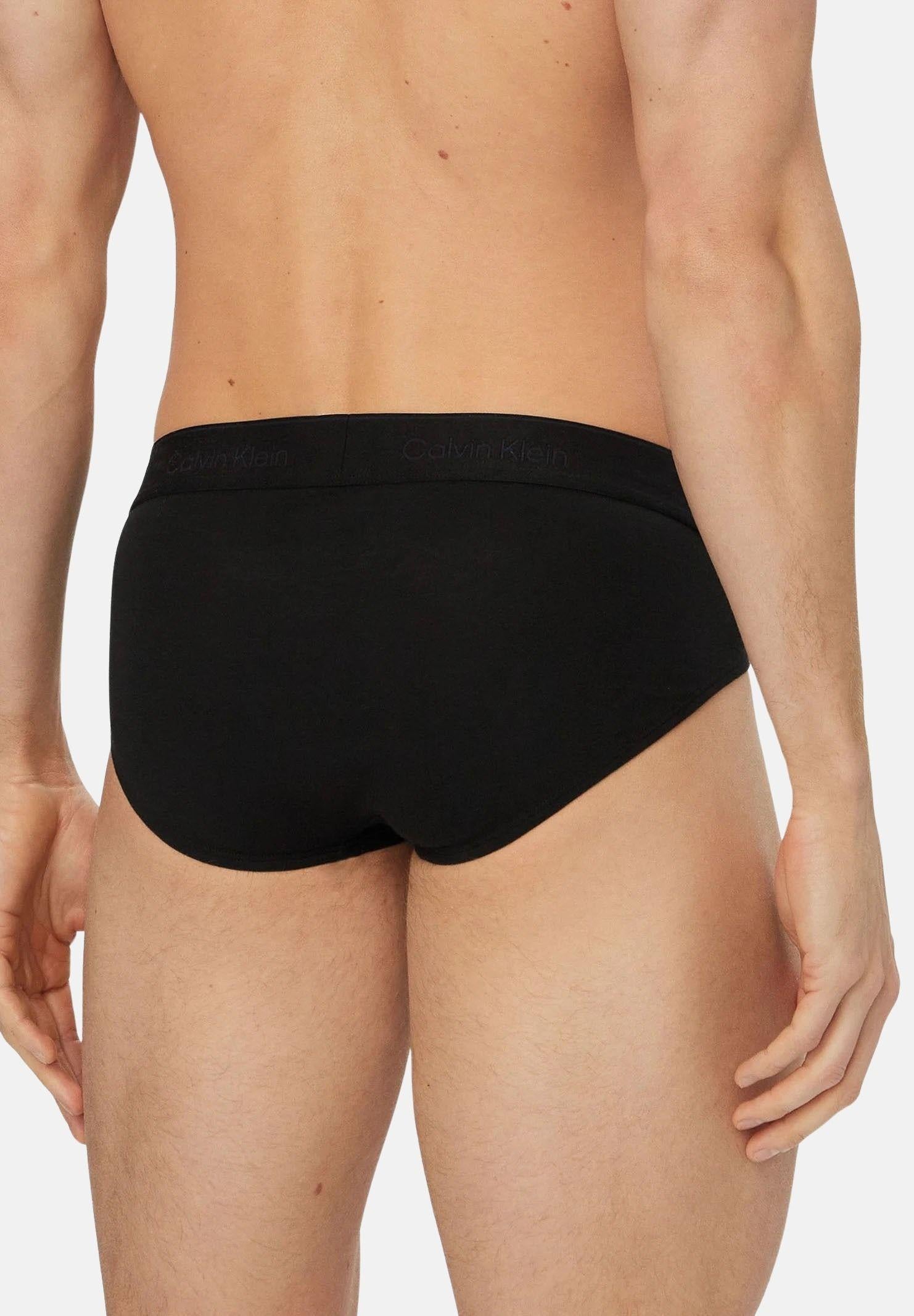 CALVIN KLEIN Slip (3 paia) neri da uomo LV00NB4388 40I CALVIN KLEIN