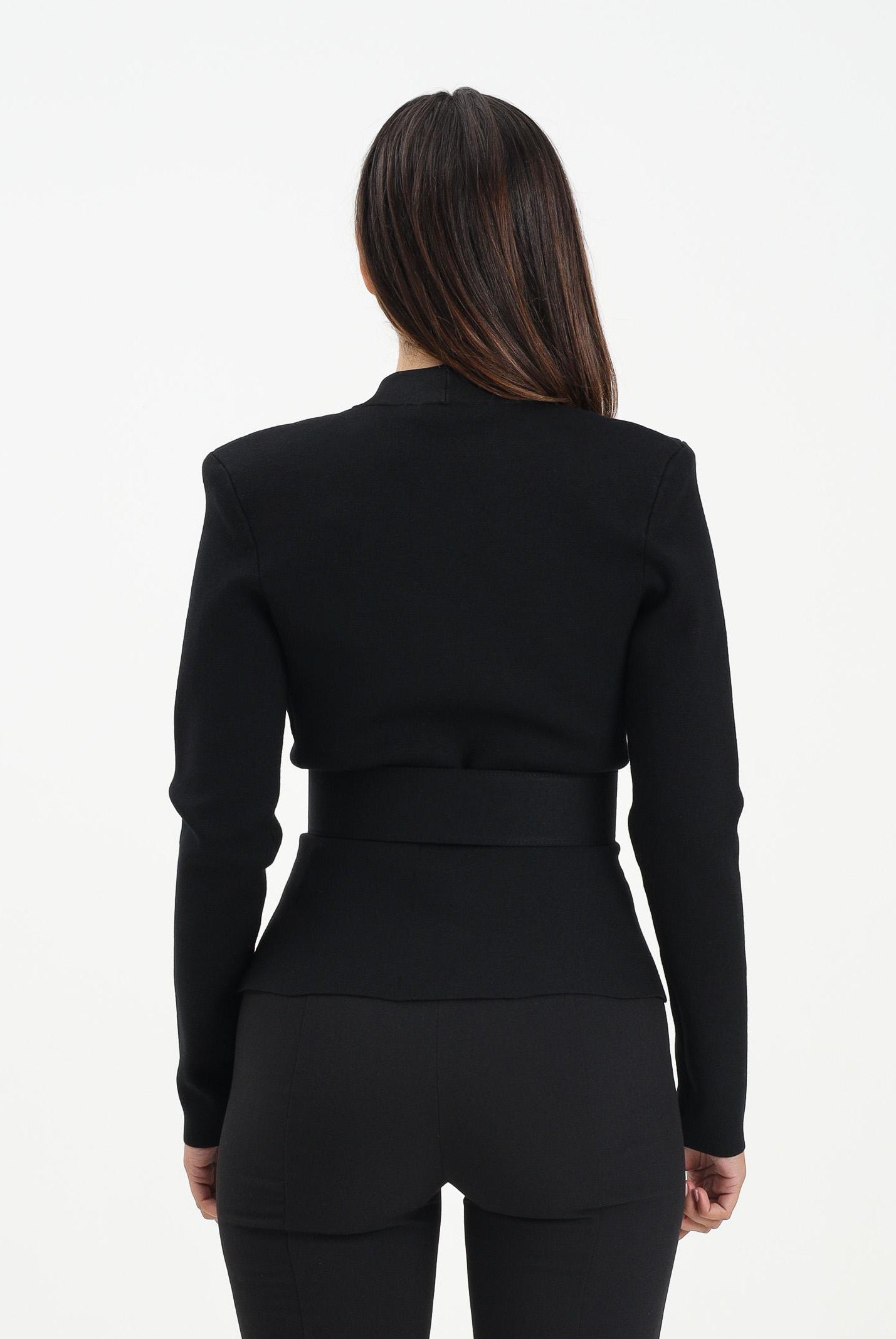 ELISABETTA FRANCHI Cardigan nero da donna MK48S57E2 110 ELISABETTA FRANCHI