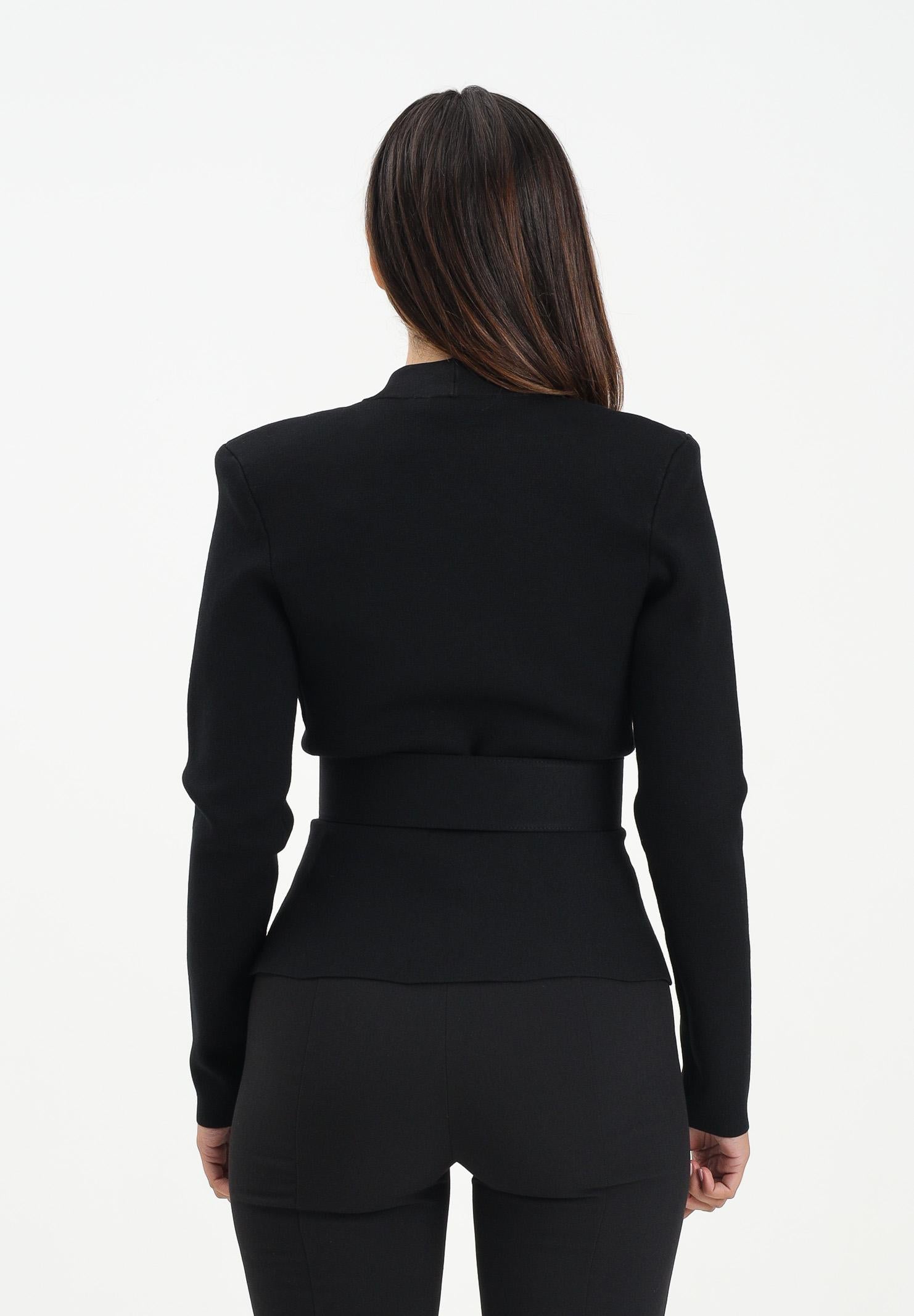 ELISABETTA FRANCHI Cardigan nero da donna MK48S57E2 110 ELISABETTA FRANCHI
