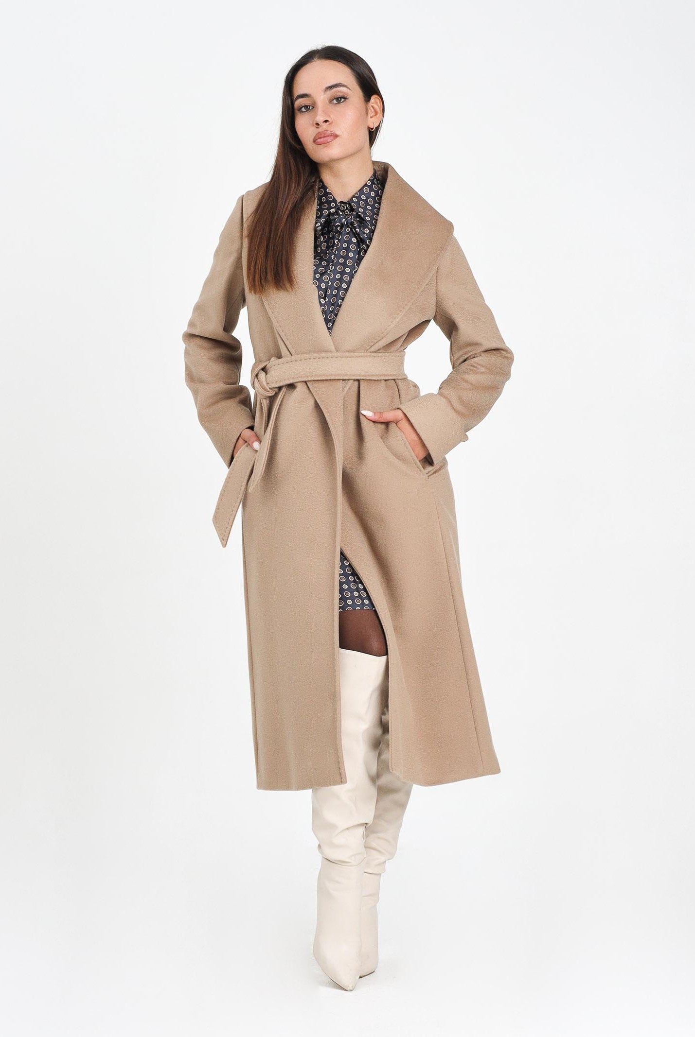 MAX MARA Cappotto Loriana beige da donna 2526016192600 006 MAX MARA