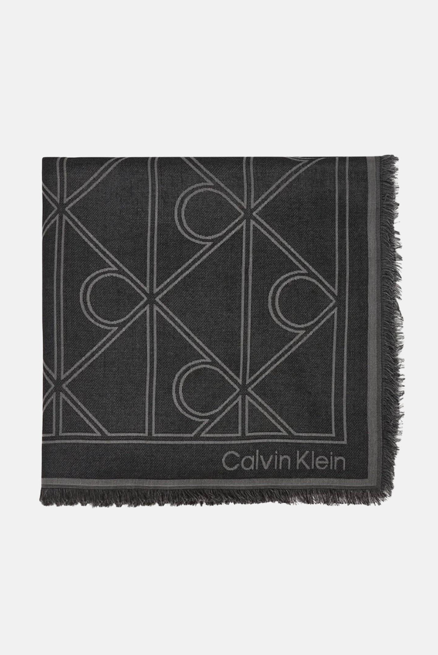 CALVIN KLEIN Pashmina nera da donna LV04D8062G UB1 CALVIN KLEIN