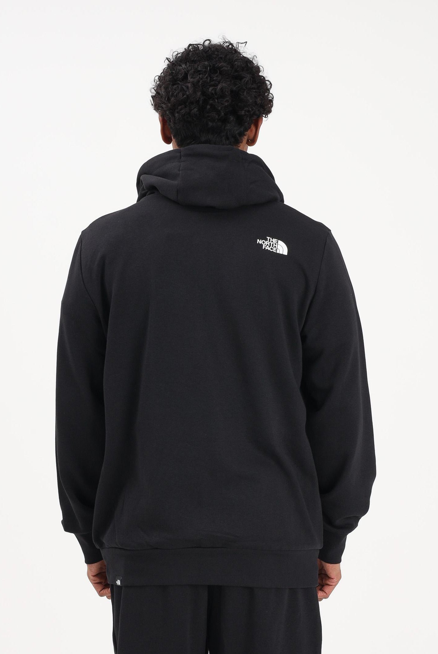 THE NORTH FACE Felpa con zip Simple Dome Light Regular nera da uomo NF0A8GQ7JK31 . THE NORTH FACE