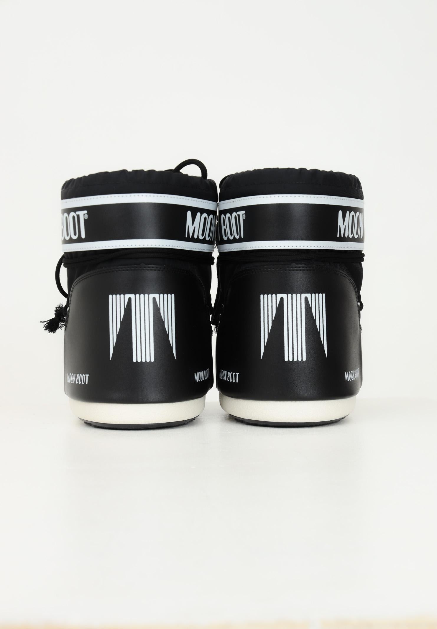 MOON BOOT Stivali da neve ICON LOW nero per uomo e donna 80D1409340 N001 MOON BOOT