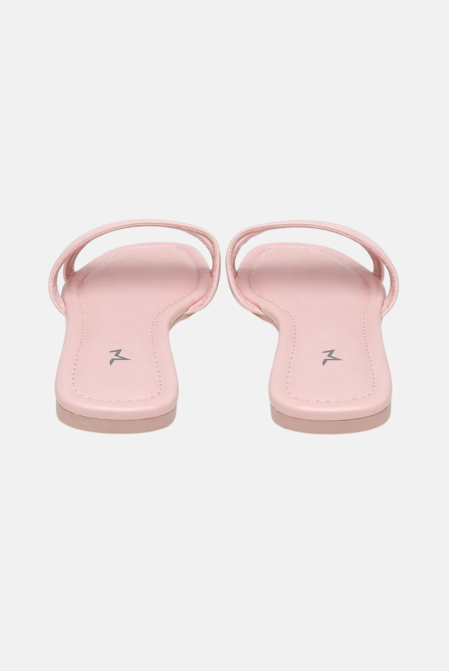 MARC ELLIS Ciabatte flat rosa da donna con logo ME261C150 LP3 MARC ELLIS