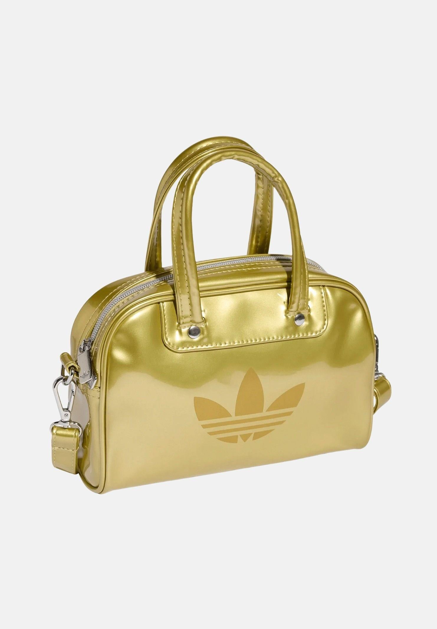 ADIDAS ORIGINALS Borsa a mano Adicolor Mini Bowling oro da donna KD7840 . ADIDAS ORIGINALS
