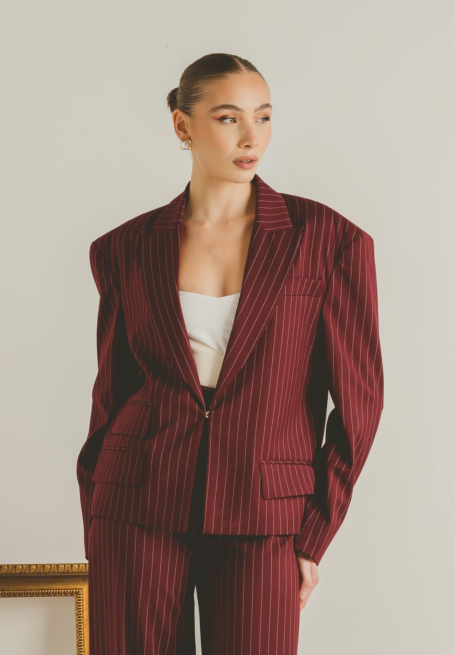 SANTAS Giacca OMBRE bordeaux da donna PV2619 BO SANTAS