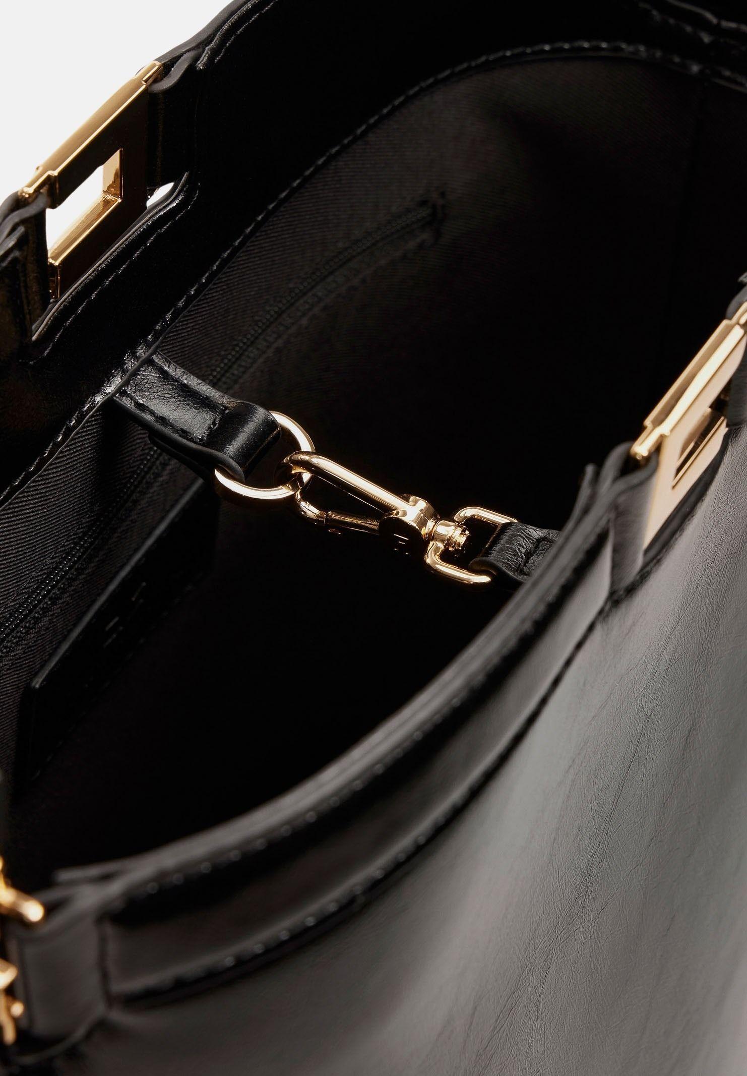 ELISABETTA FRANCHI Borsa a secchiello nera da donna BS16A61E2 110 ELISABETTA FRANCHI