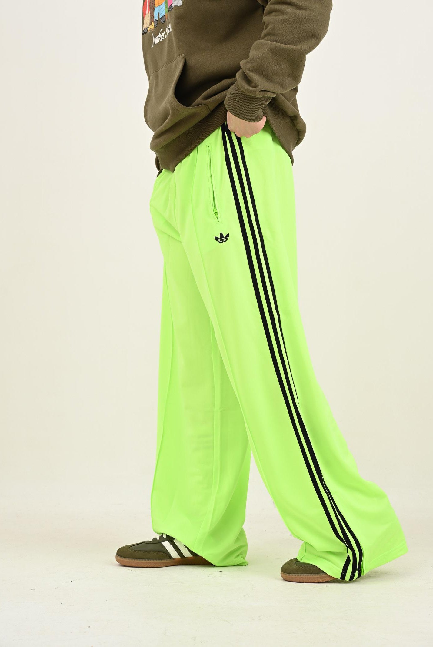 ADIDAS ORIGINALS Pantalone sportivo adicolor Classic Firebird Loose fluo da donna JW1228 ADIDAS ORIGINALS