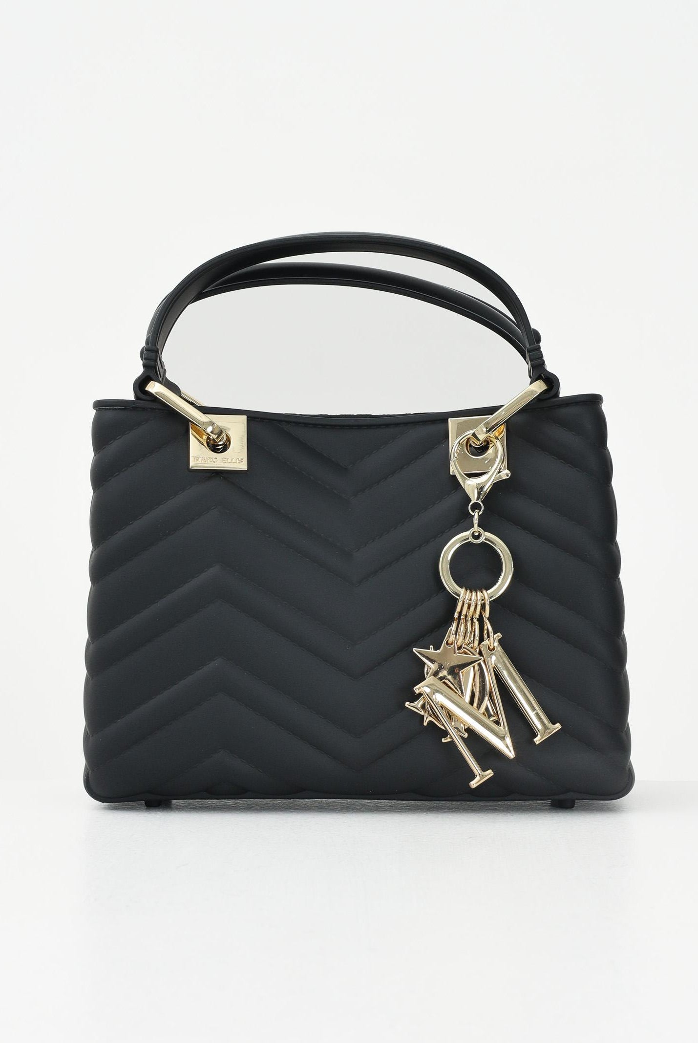 MARC ELLIS Borsa a mano Flat Krissy M nera da donna FLAT-KRISSY-M-WAVE BLLIGO MARC ELLIS