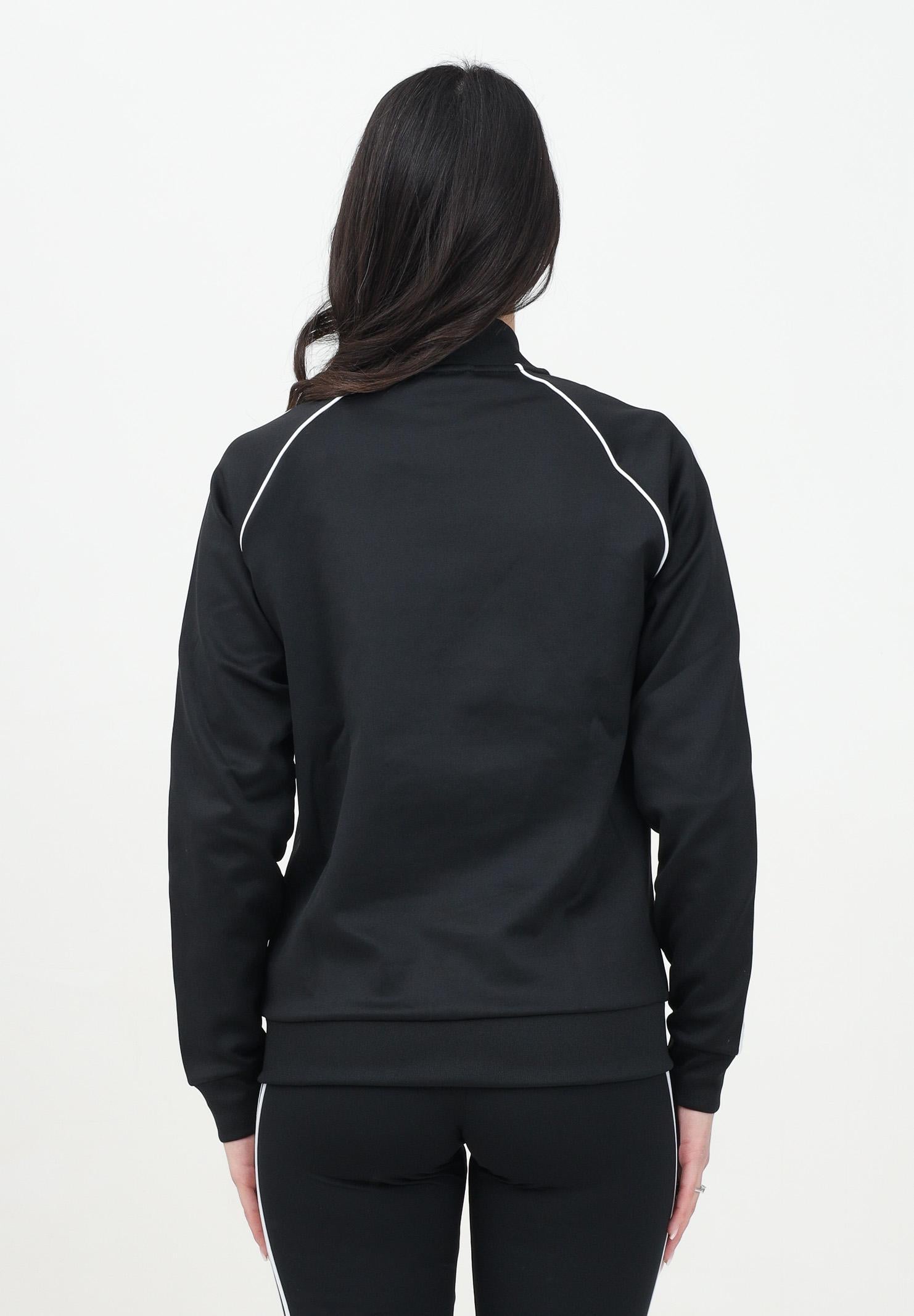 ADIDAS ORIGINALS Felpa con zip Adicolor Classics SST nera da donna IK4034 . ADIDAS ORIGINALS