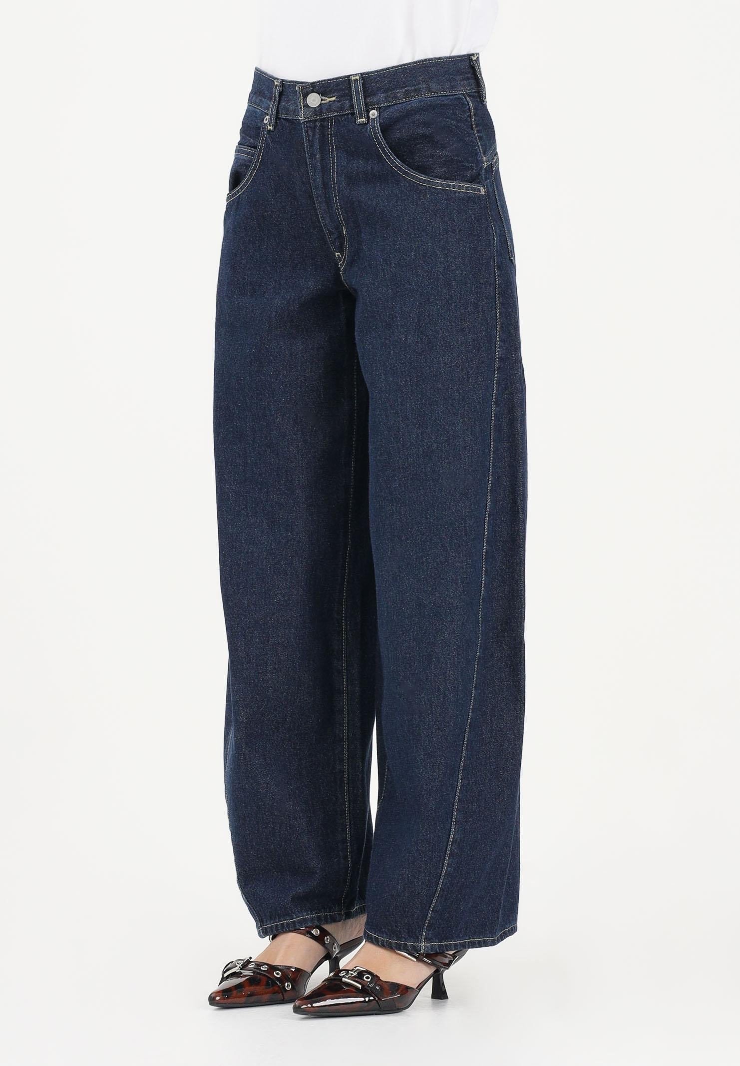 LEVI'S Jeans Barrel Super Baggy in denim blu da donna 003NF-0001 . LEVI'S®